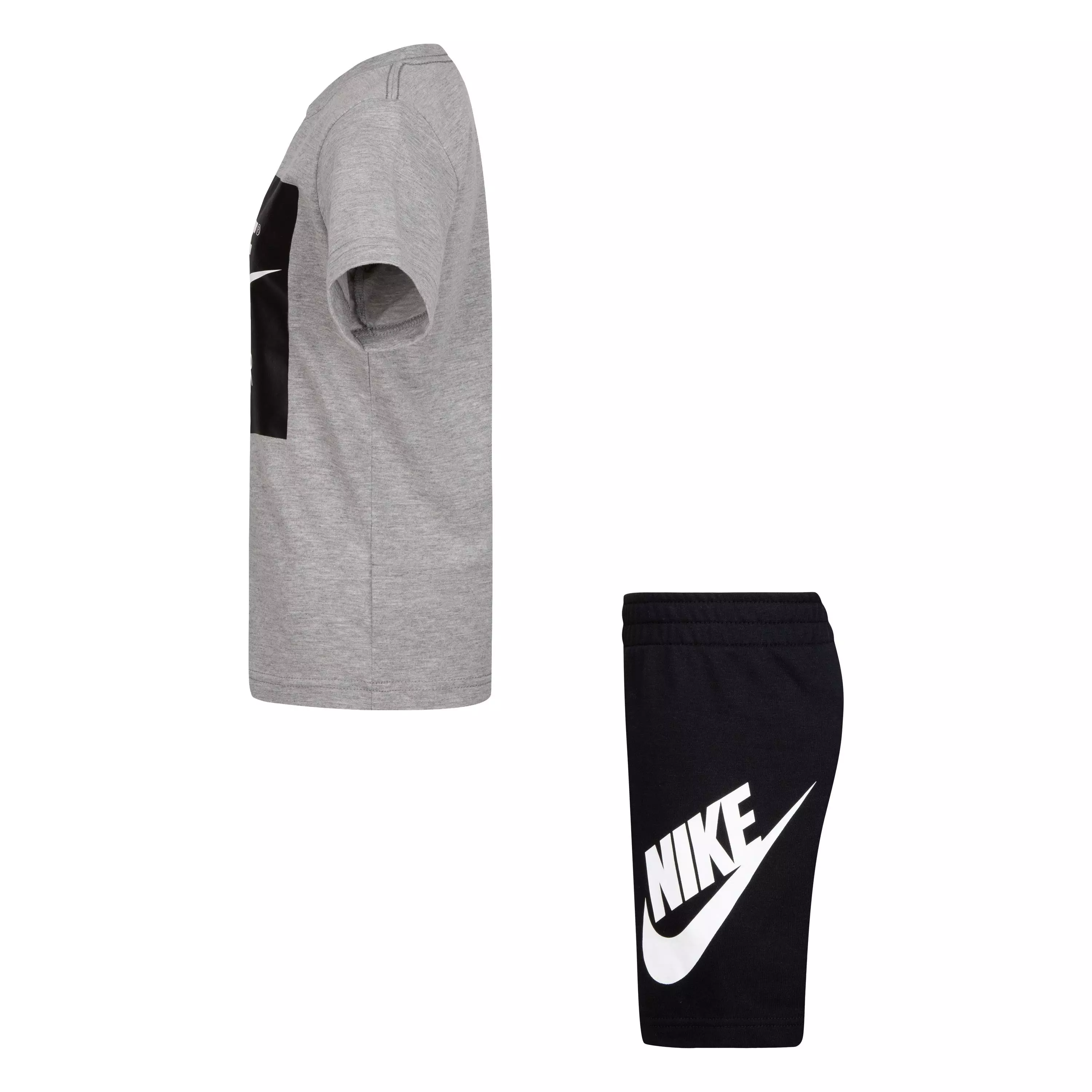 Nike Little Boys' Air Square Short Set - BLACK