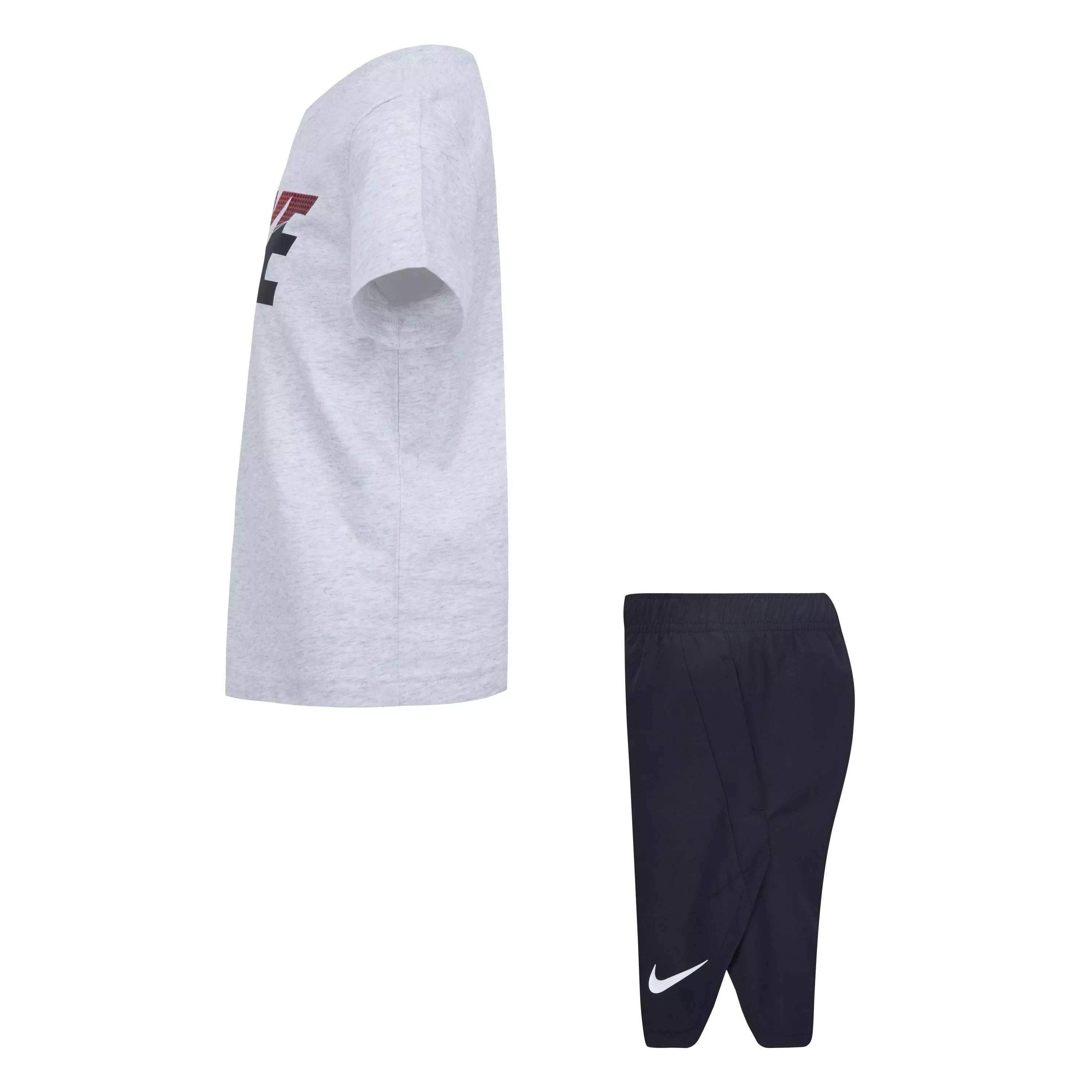 Nike Little Boys' Woven Short Set - BLACK