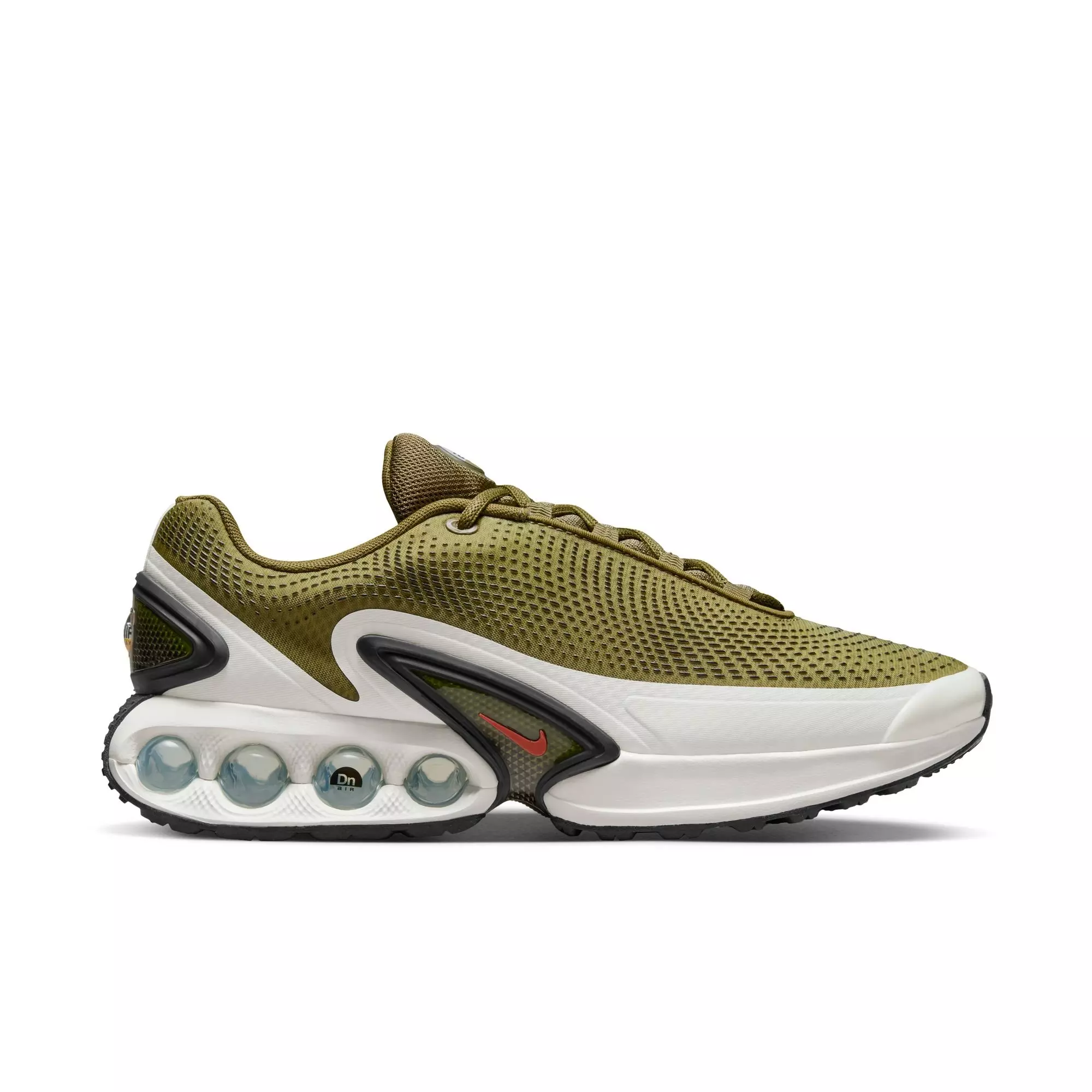 Nike Air Max Dn "Olive Flak" Men's Shoe - OLIVE FLAK/GYM RED/BLACK