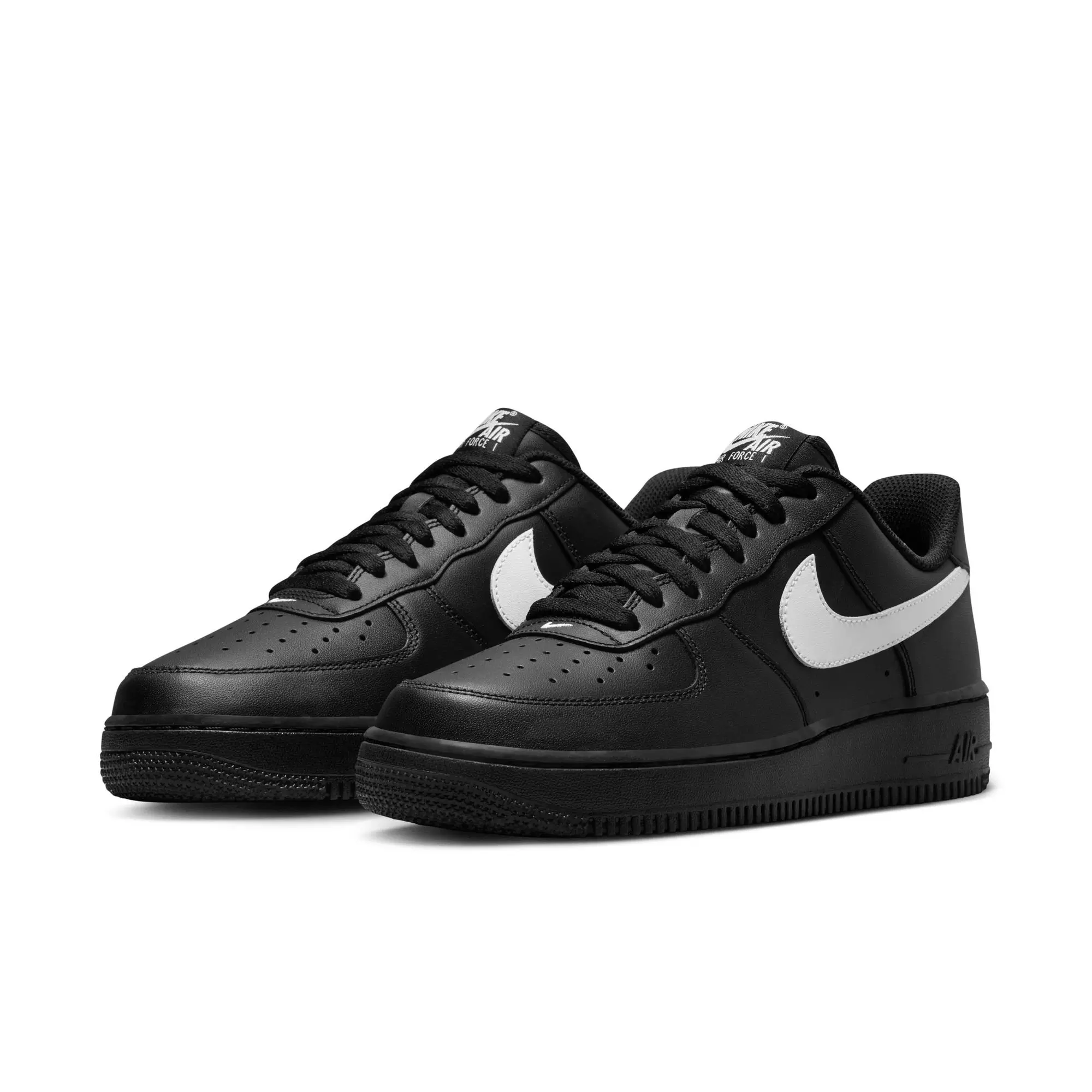 Nike Air Force 1 '07 "Black/White" Men's Shoe - BLACK/WHITE