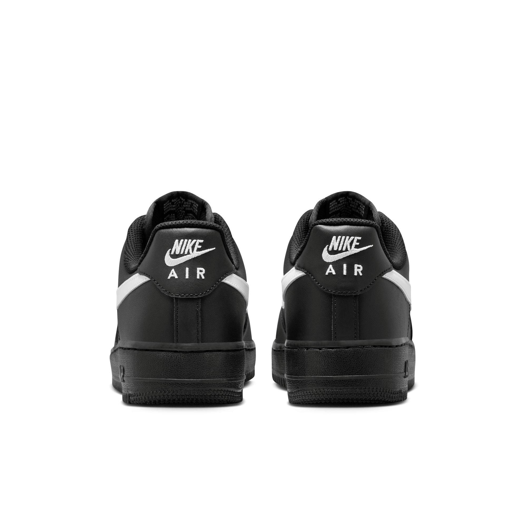 Nike Air Force 1 '07 "Black/White" Men's Shoe - BLACK/WHITE Thumbnail View 6
