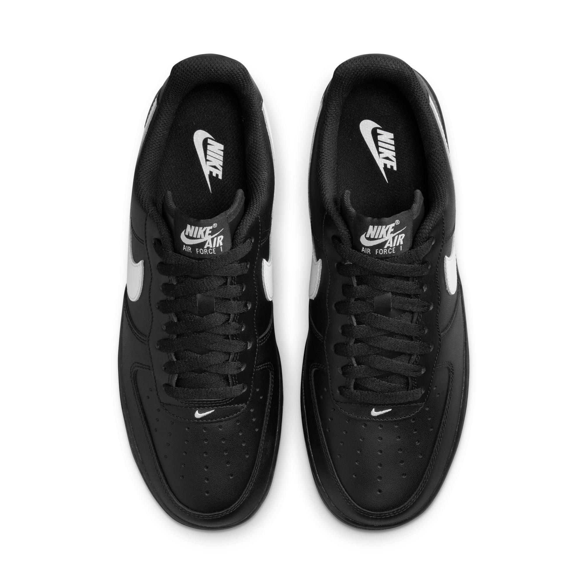 Nike Air Force 1 '07 "Black/White" Men's Shoe - BLACK/WHITE Thumbnail View 7