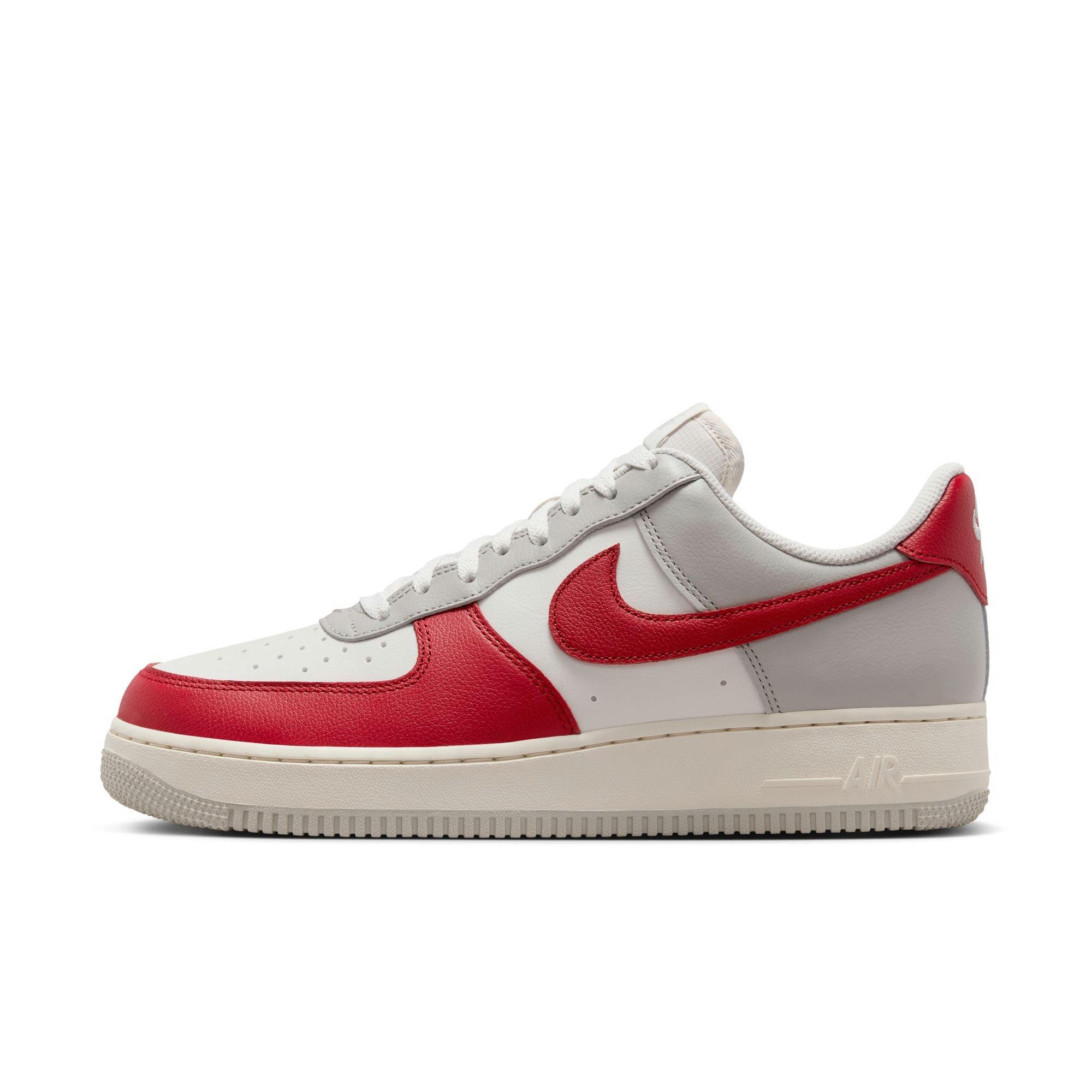 Nike Air Force 1 '07 LV8 Men's "Lt Iron Ore/Gym Red/Pale Ivory/Phantom" Shoe