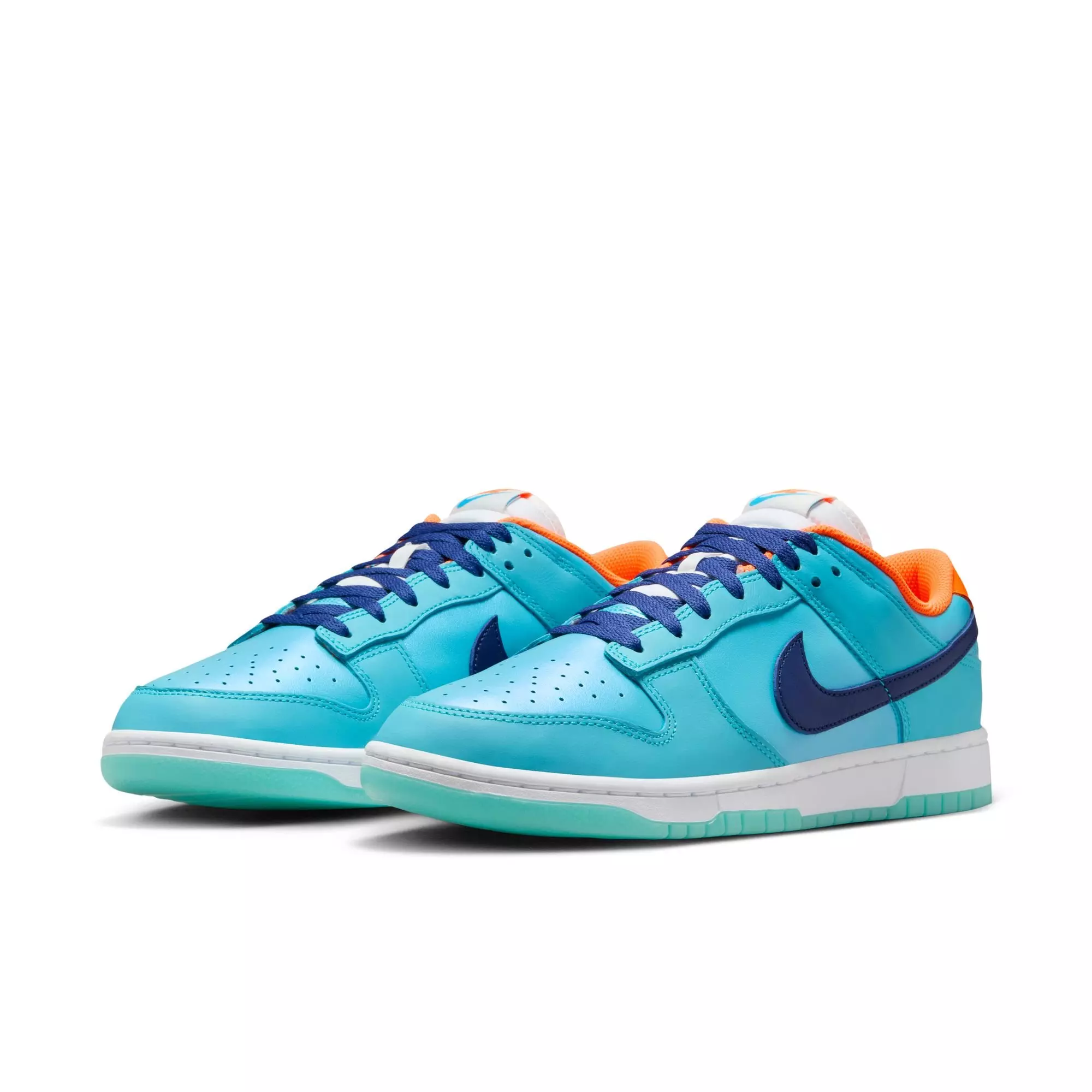 Nike Dunk Low SE "Baltic Blue/Deep Royal Blue/Total Orange" Men's Shoe - BLUE/ORANGE