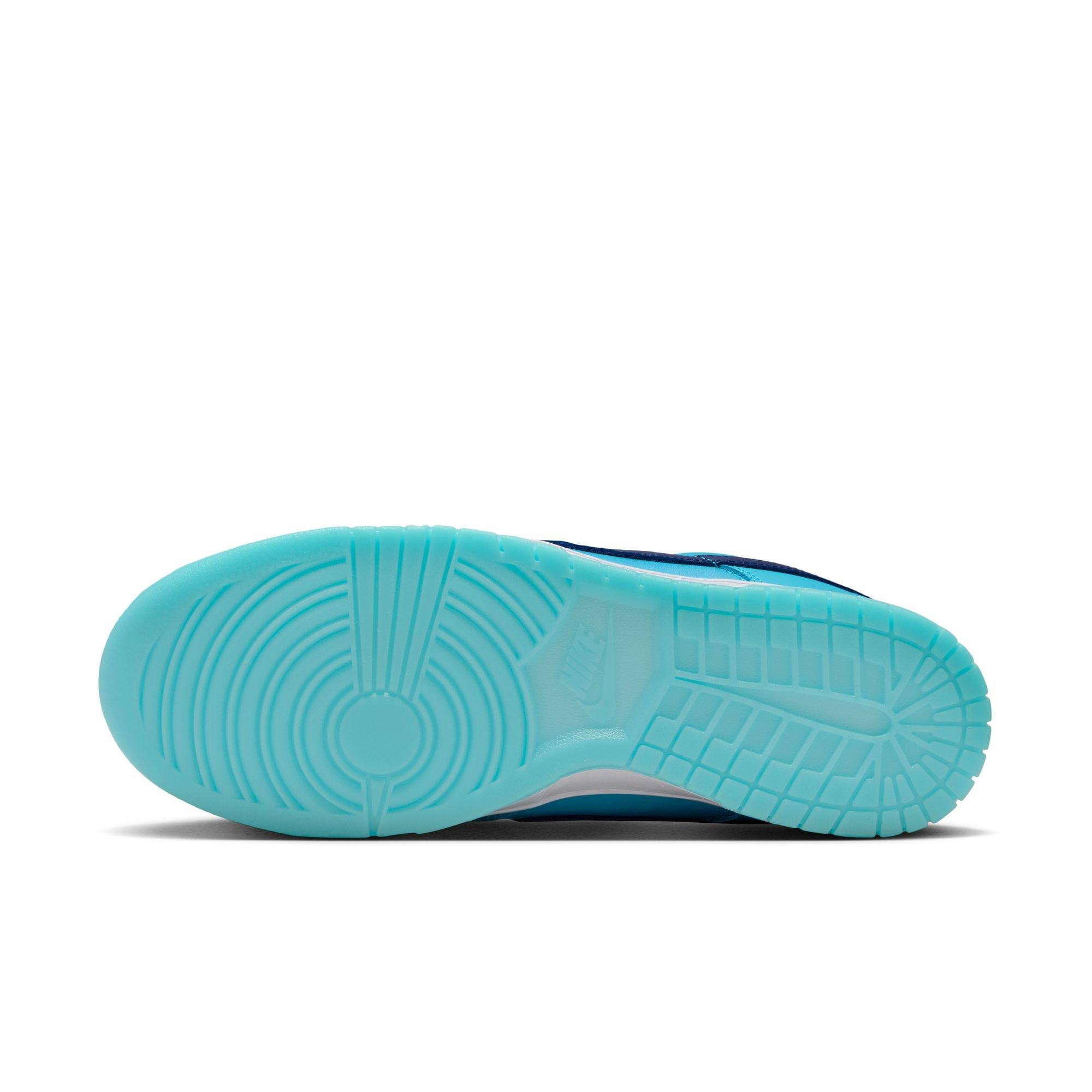 Nike Dunk Low SE "Baltic Blue/Deep Royal Blue/Total Orange" Men's Shoe - BLUE/ORANGE Thumbnail View 8