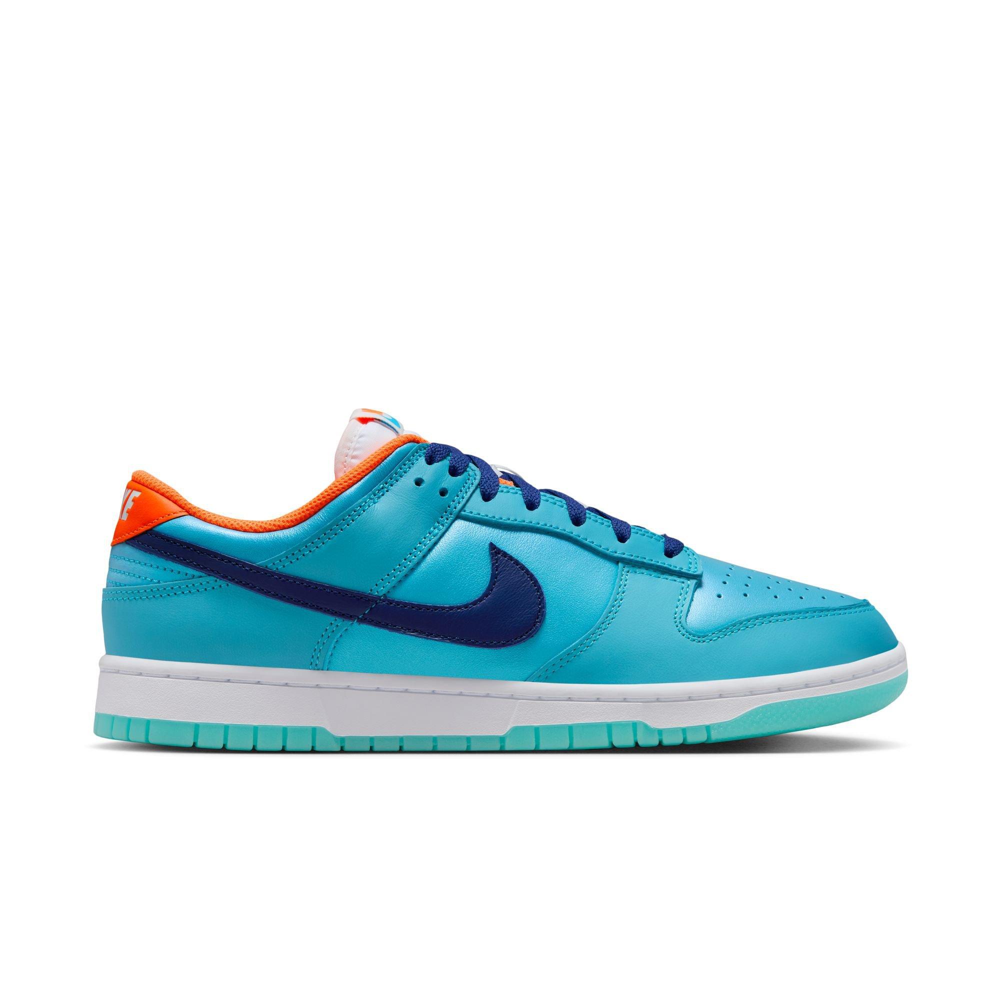 Nike Dunk Low SE "Baltic Blue/Deep Royal Blue/Total Orange" Men's Shoe - BLUE/ORANGE