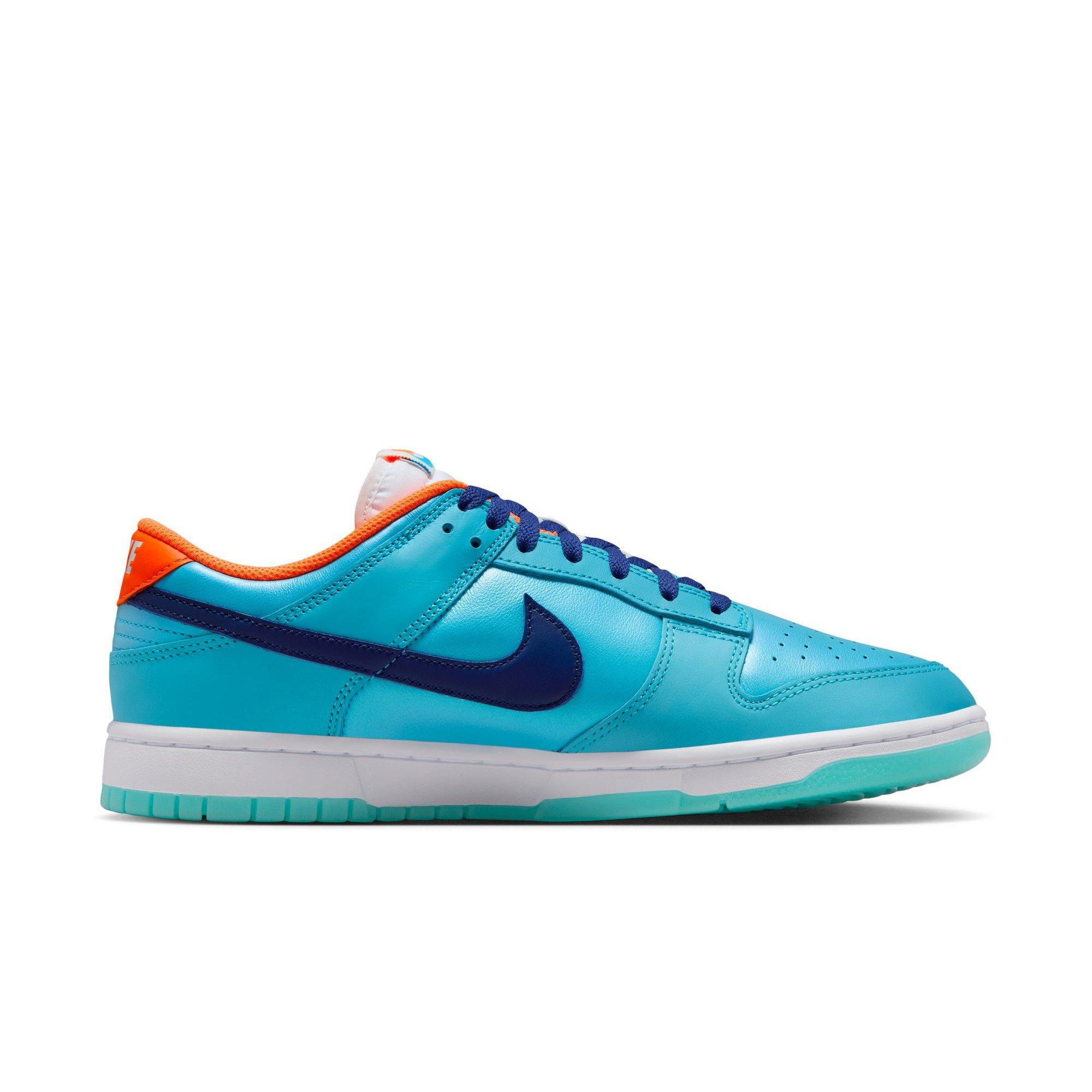 Nike Dunk Low SE Men's "Baltic Blue/Deep Royal Blue/Total Orange" Shoe