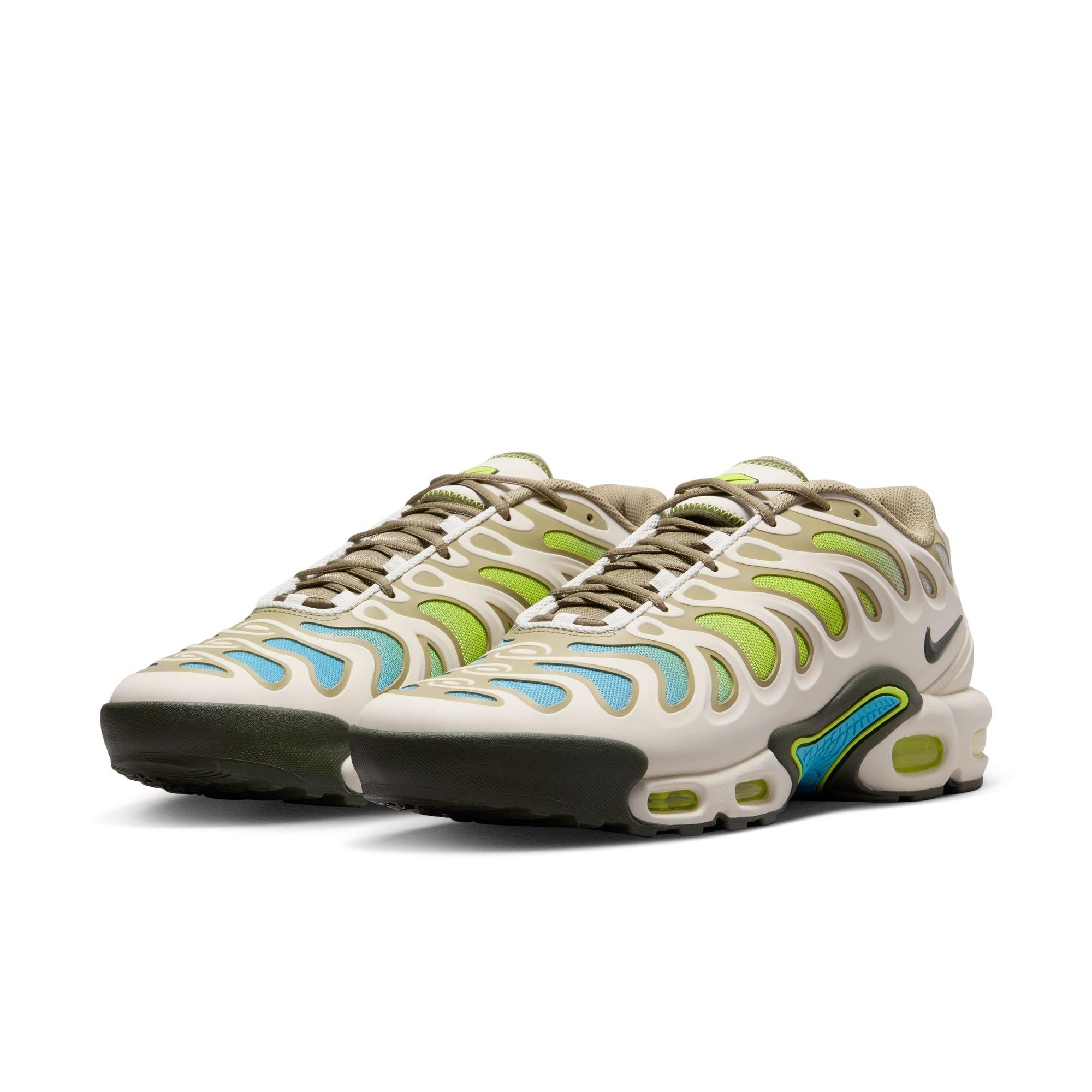 Nike Air Max Plus Drift "Phantom/Cargo Khaki/Cyber/Baltic Blue" Men's Shoe - BROWN/GREEN Thumbnail View 5