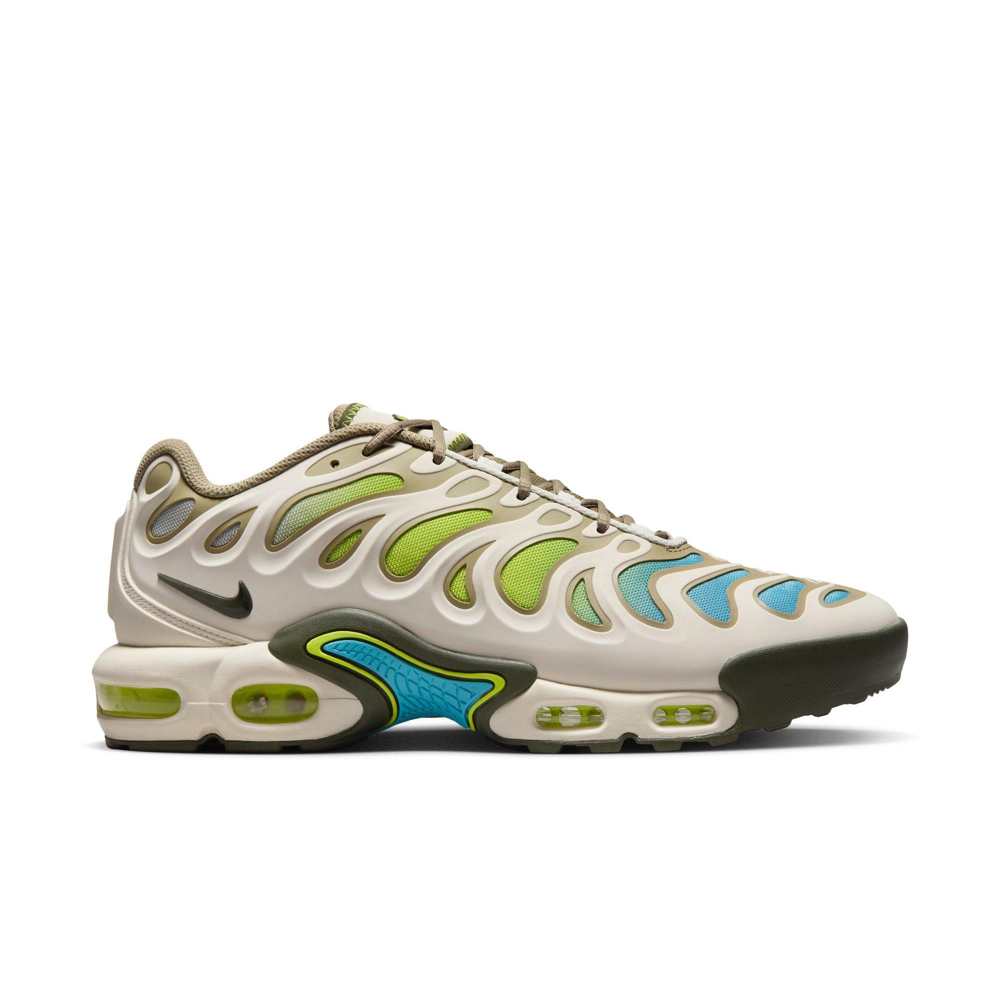 Nike Air Max Plus Drift "Phantom/Cargo Khaki/Cyber/Baltic Blue" Men's Shoe - BROWN/GREEN Thumbnail View 1