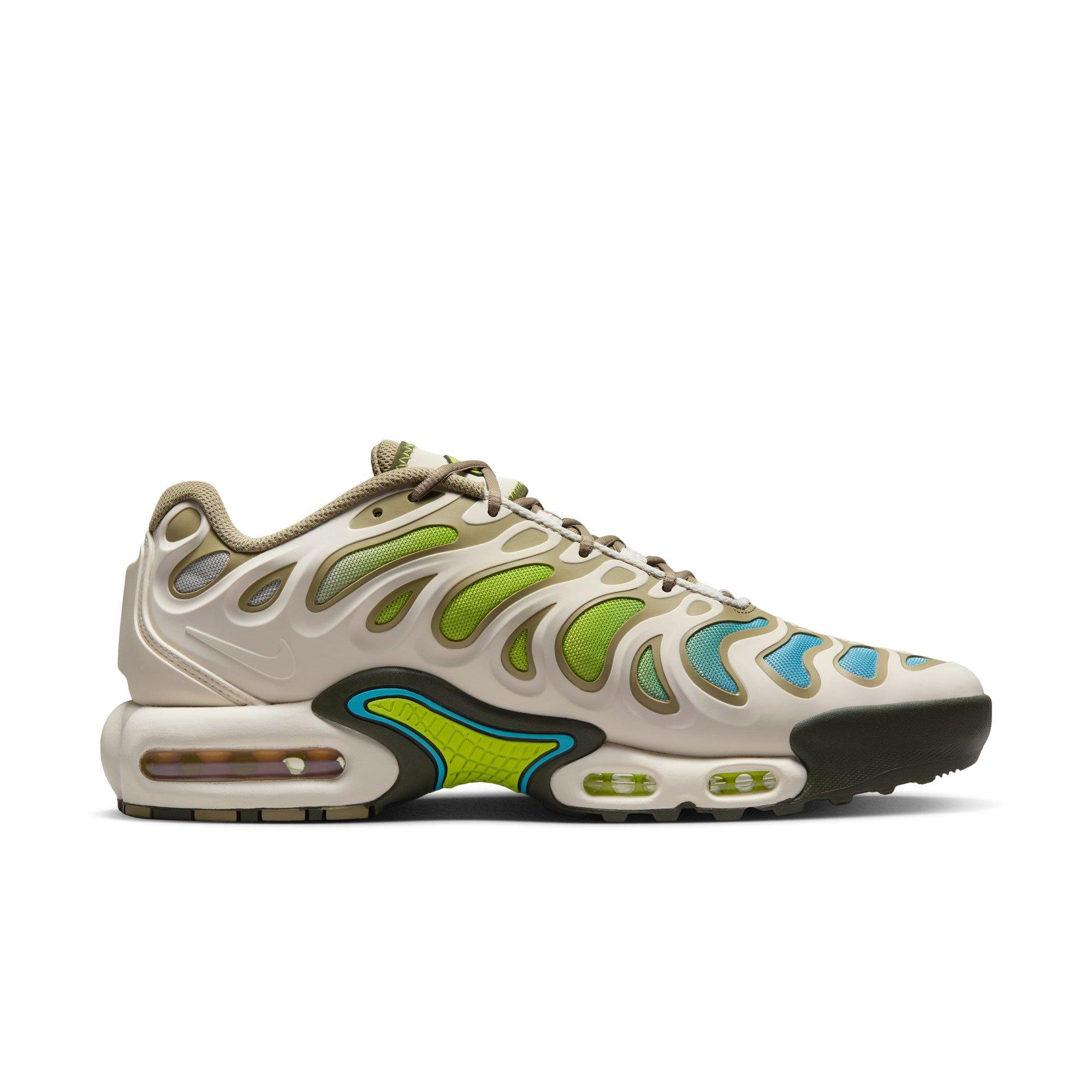 Nike Air Max Plus Drift "Phantom/Cargo Khaki/Cyber/Baltic Blue" Men's Shoe - BROWN/GREEN Thumbnail View 2