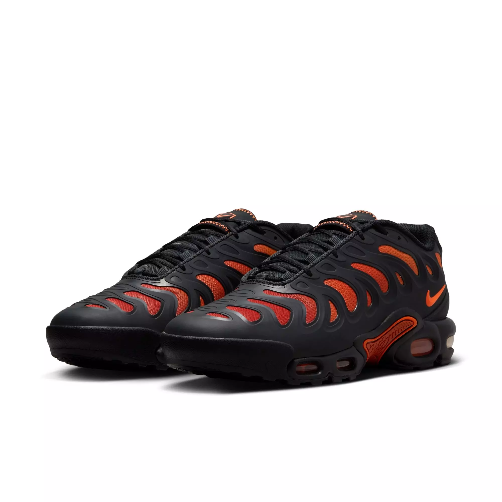 Nike Air Max Plus Drift "Off Noir/Hyper Crimson/Black/Dragon Red" Men's Shoe - BLACK/RED
