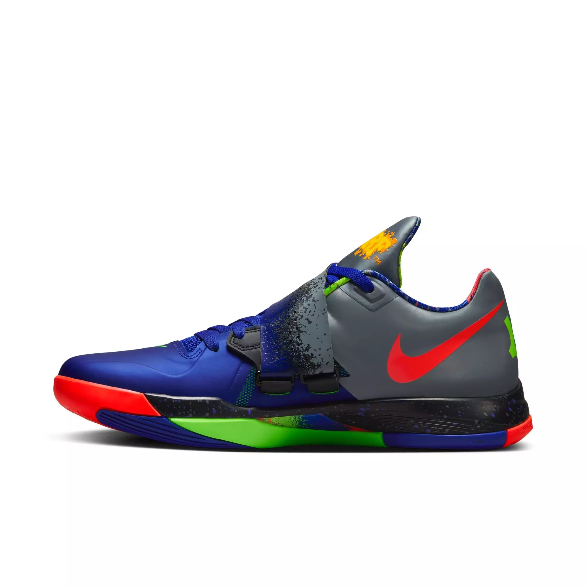 Nike KD 4 "Nerf" Men's Basketball Shoe - BLACK/MULTI