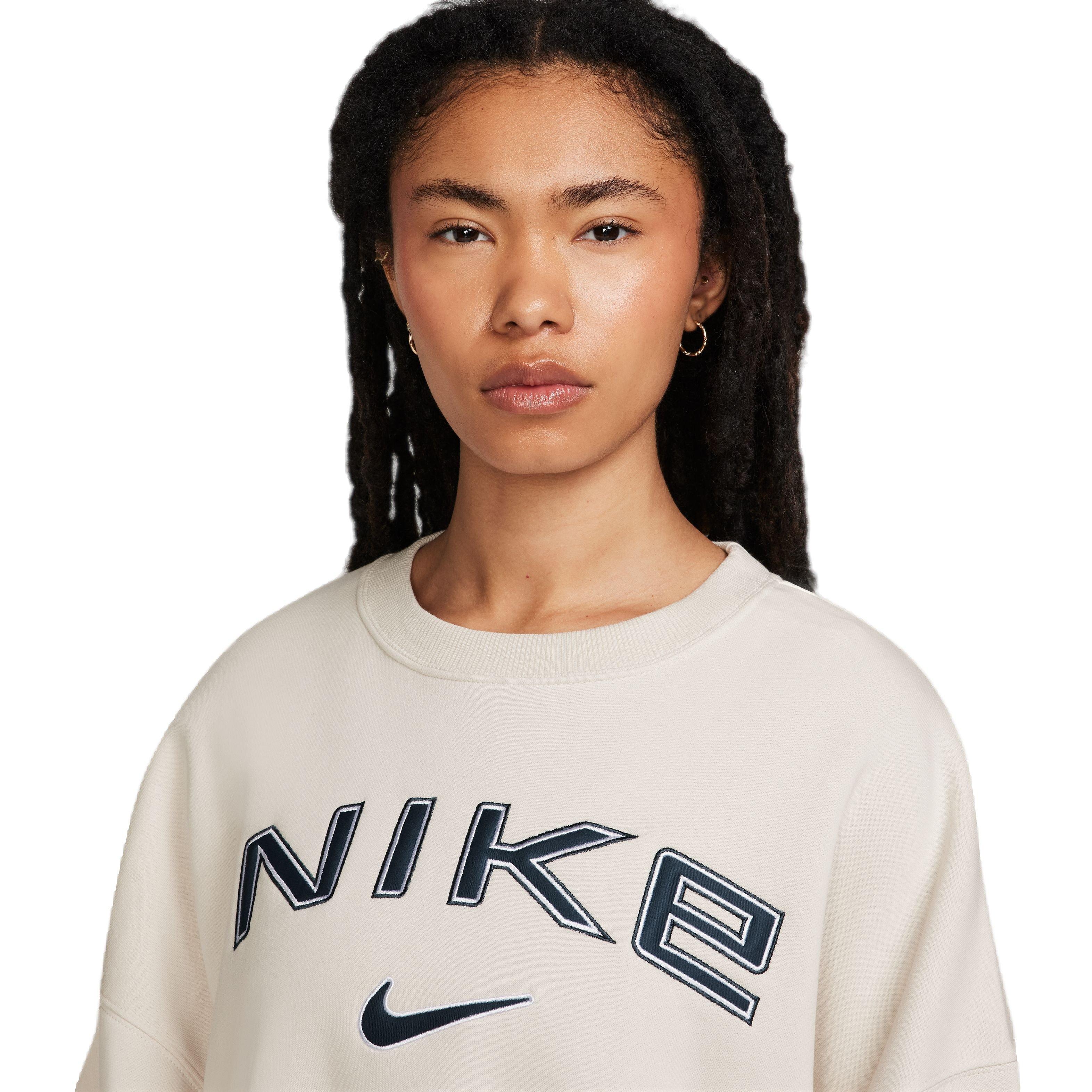 Nike Sportswear Phoenix Fleece Over-Oversized Logo Crewneck Women's Sweatshirt