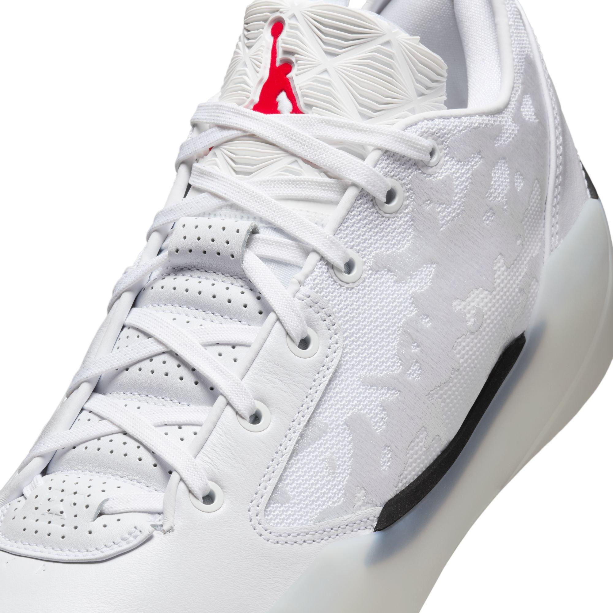 Jordan XXXIX "Sol" Men's Basketball Shoe - WHITE/UNIVERSITY RED/BLACK Thumbnail View 4