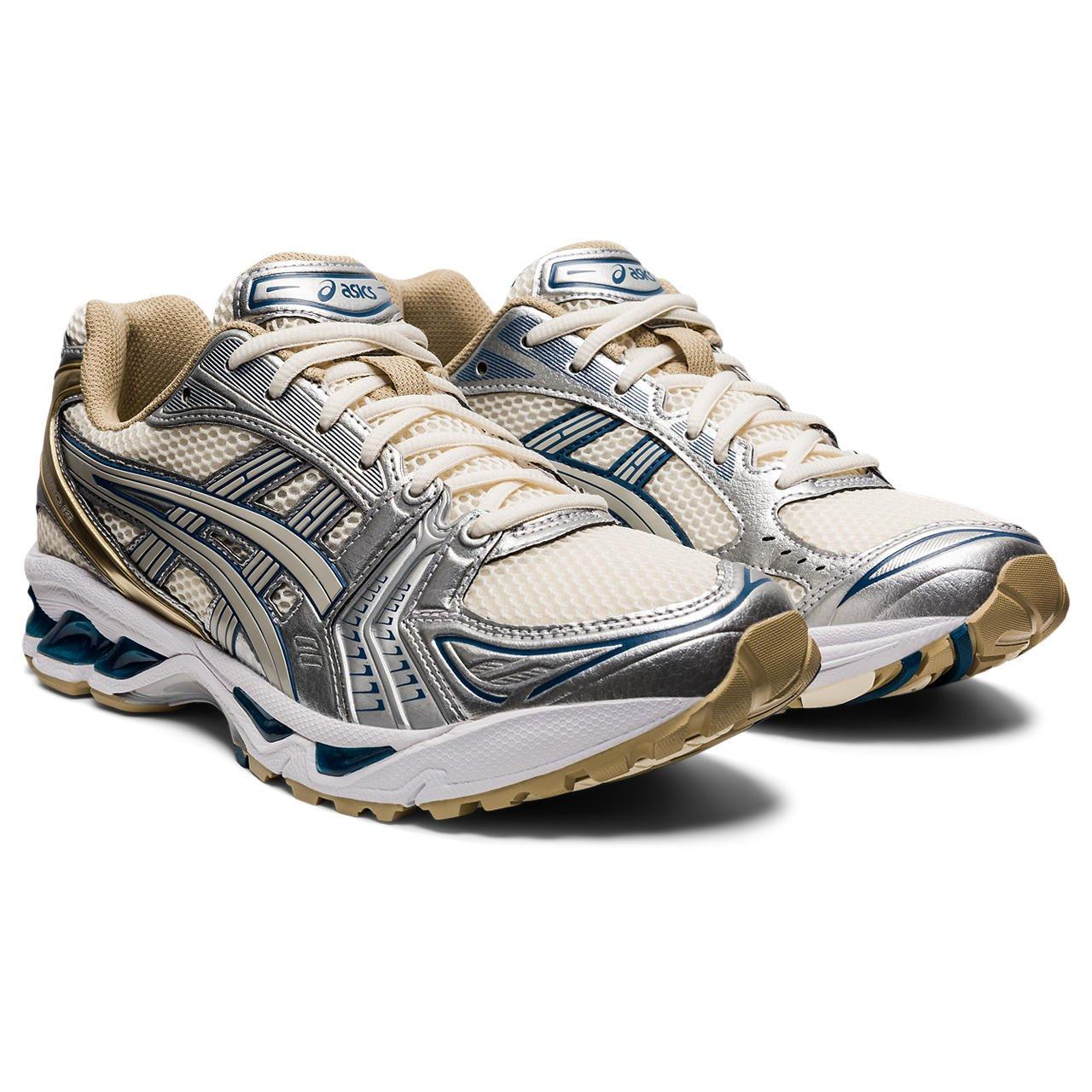 Asics GEL-KAYANO 14 Unisex "Cream/Silver" Running Shoe