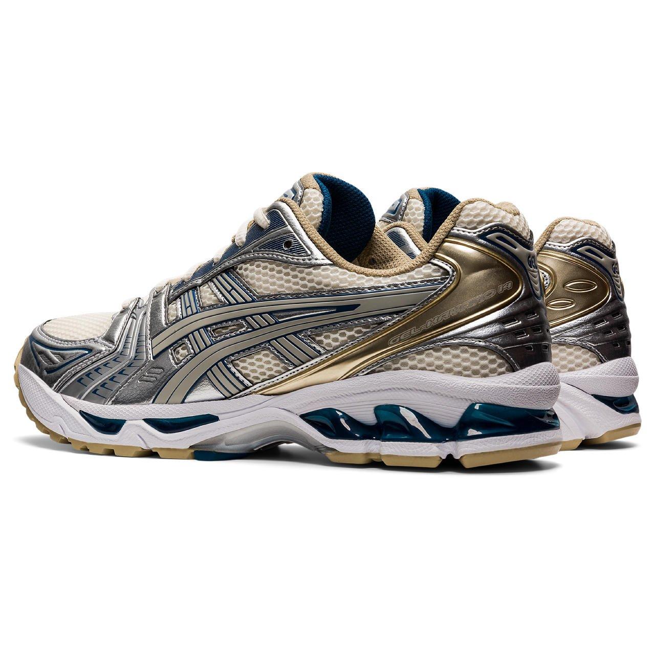 Asics GEL-KAYANO 14 Unisex "Cream/Silver" Running Shoe