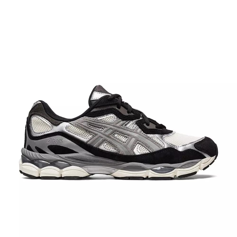 ASICS GEL-NYC "Ivory/Clay Grey" Unisex Running Shoe - WHITE/BLACK