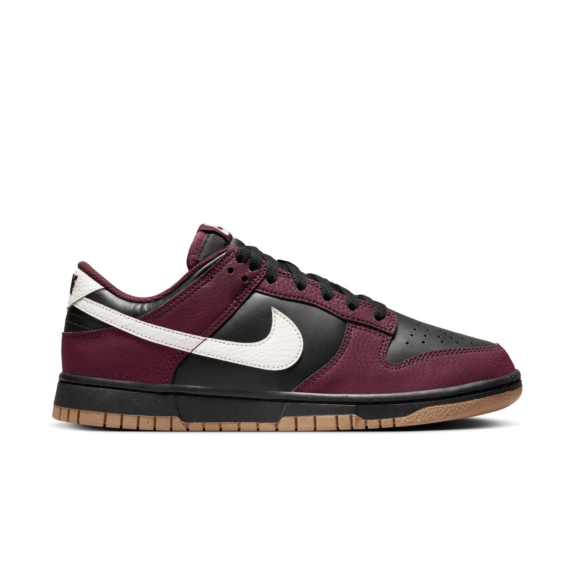 Nike Dunk Low Next Nature "Burgundy Crush/Phantom/Black/Khaki" Women's Shoe - MAROON/BLACK