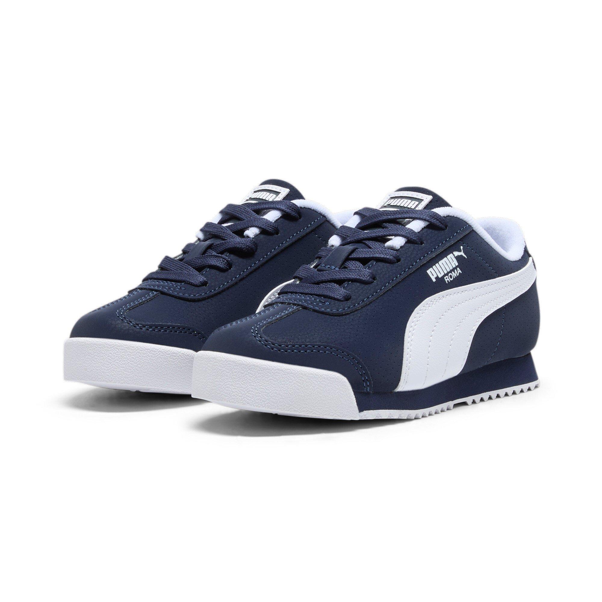 PUMA Roma Reversed Preschool Boys' "Navy/White" Shoe