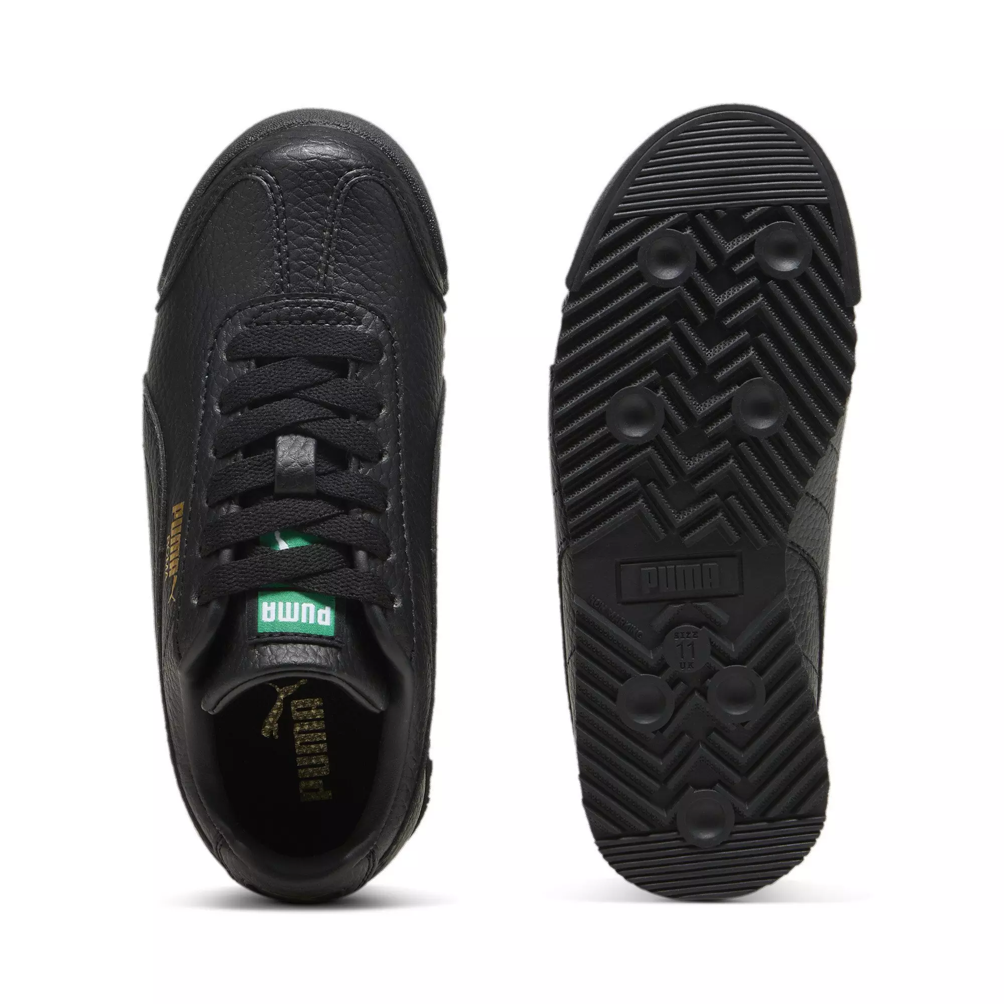 PUMA Roma "Black" Preschool Boys' Shoe - BLACK