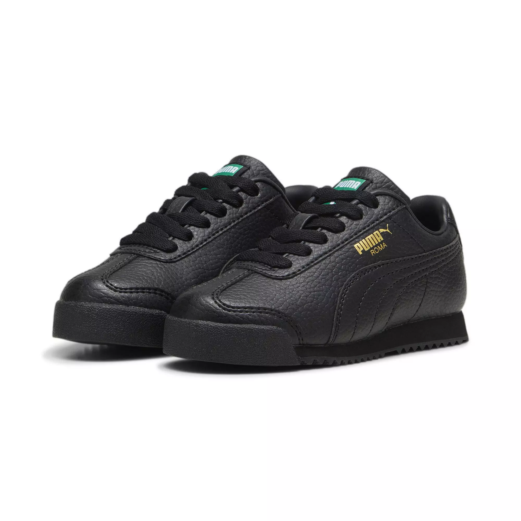 PUMA Roma "Black" Preschool Boys' Shoe - BLACK