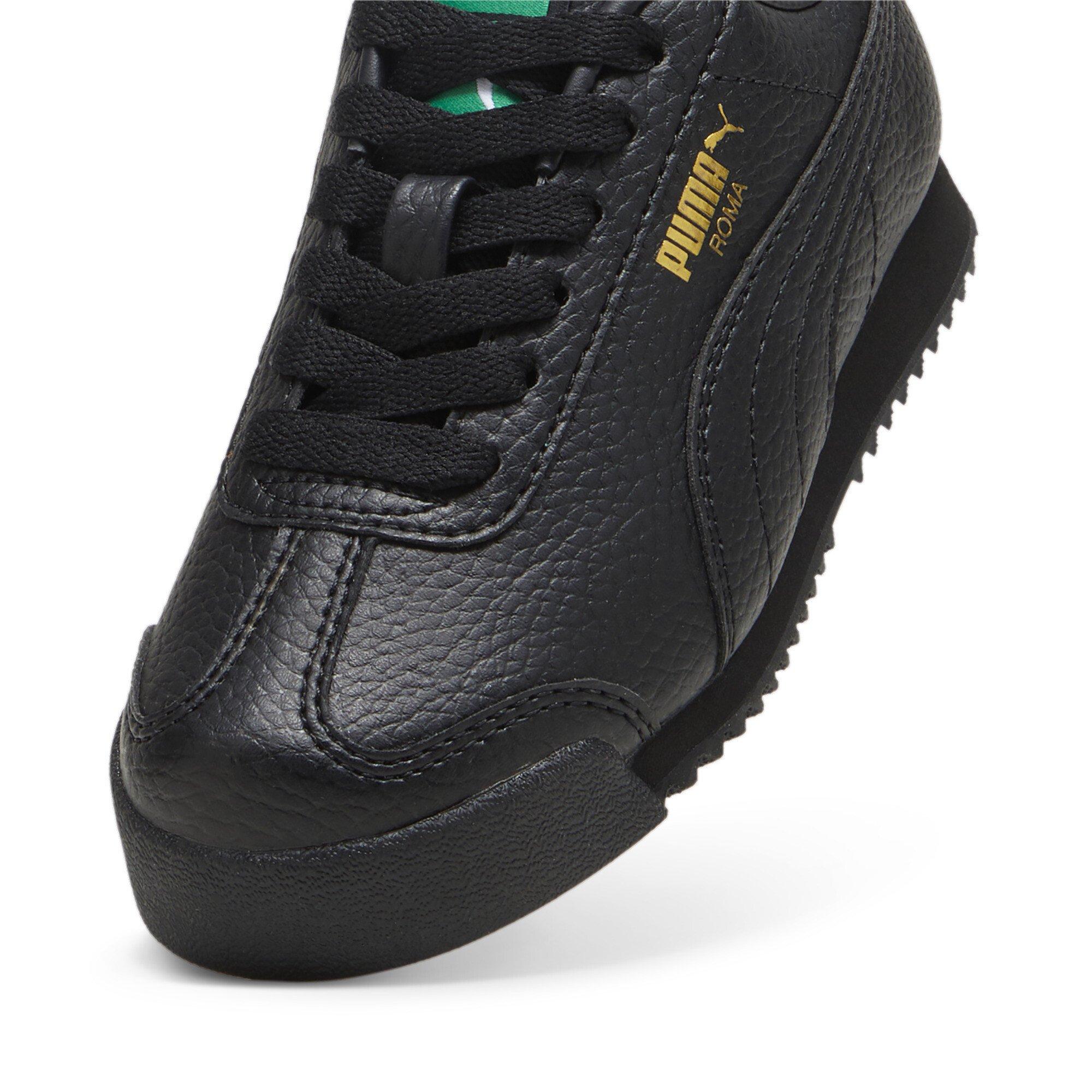 PUMA Roma "Black" Preschool Boys' Shoe - BLACK Thumbnail View 6