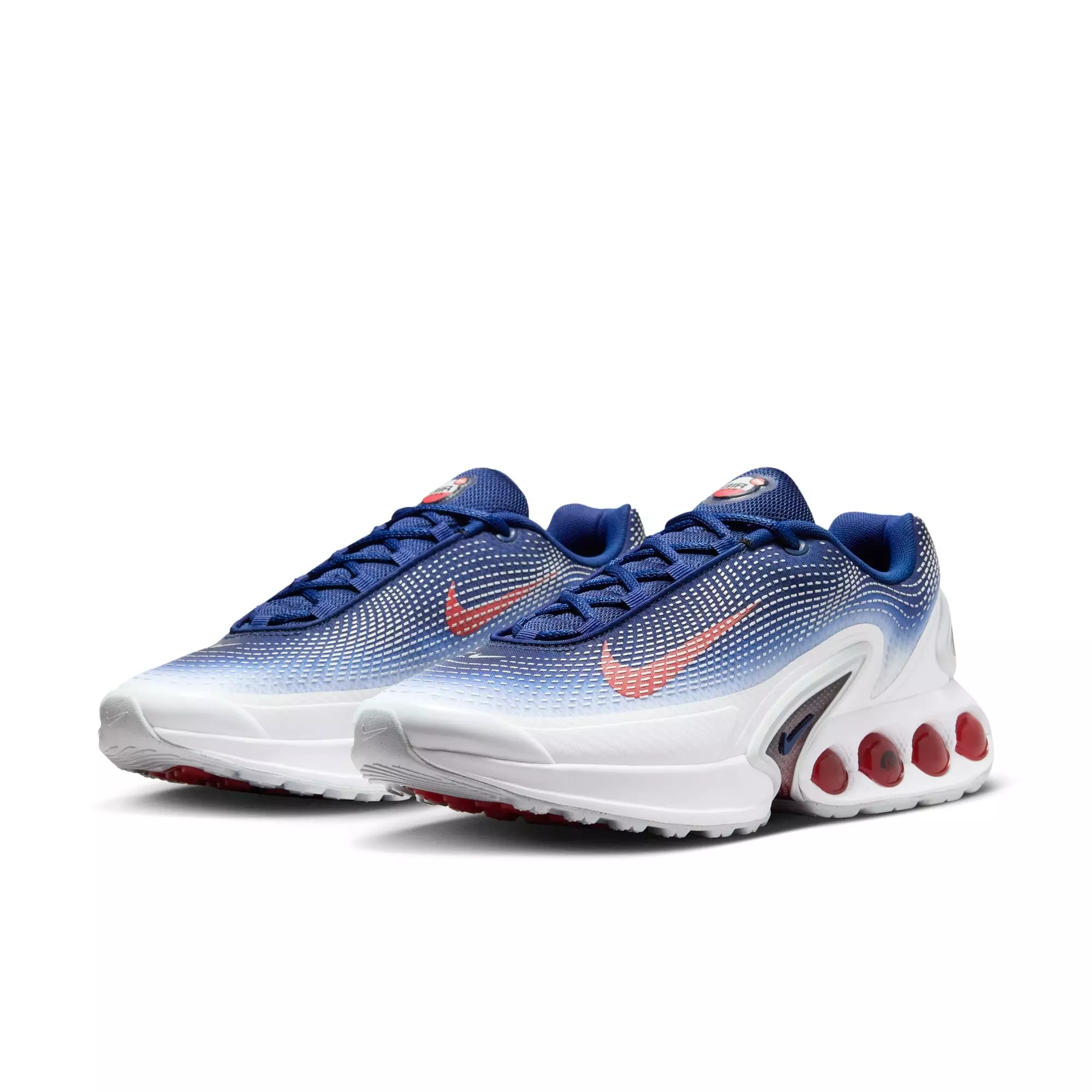 Nike Air Max Dn "USA" Men's Shoe - WHITE/SPORT RED/METALLIC SILVER