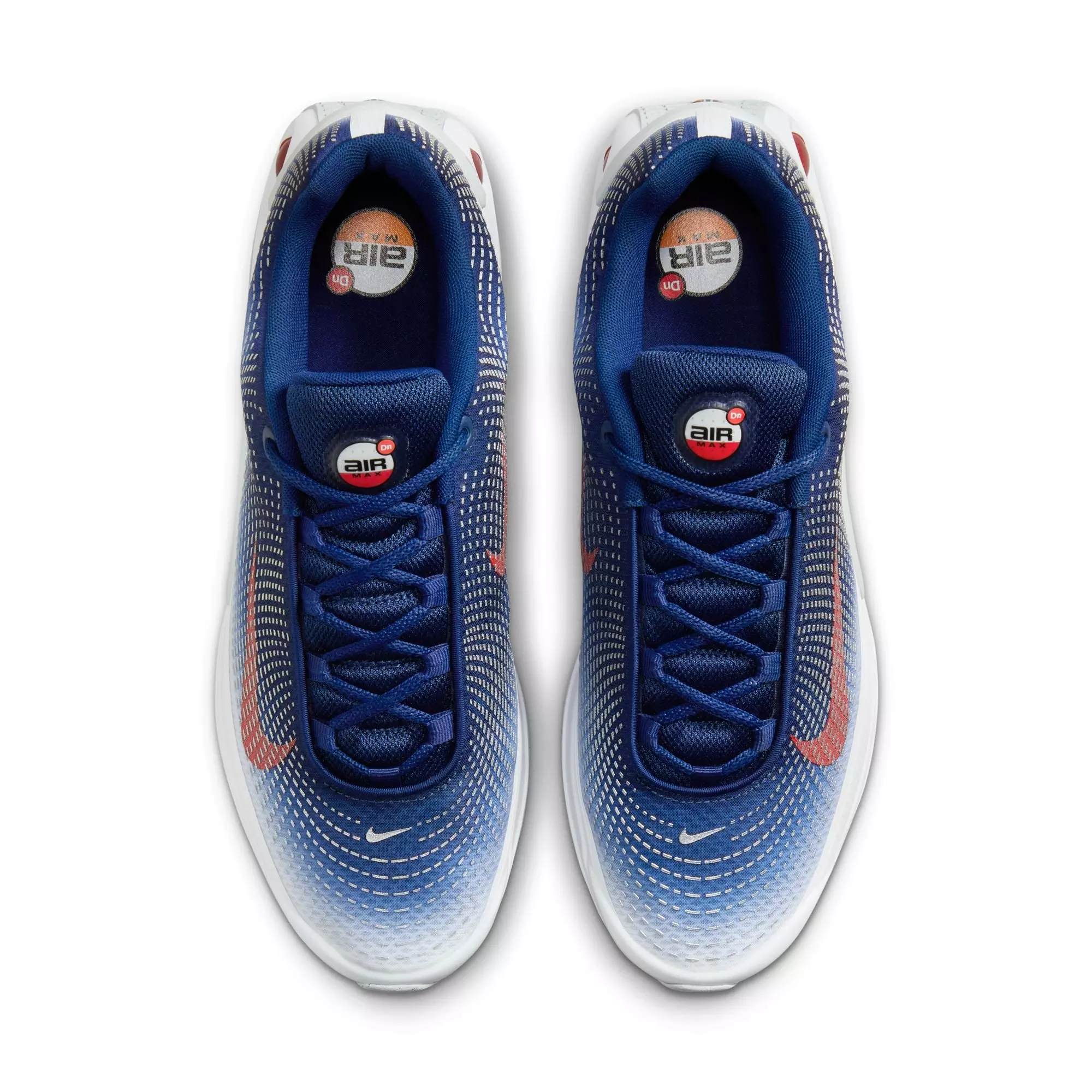 Nike Air Max Dn "USA" Men's Shoe - WHITE/SPORT RED/METALLIC SILVER