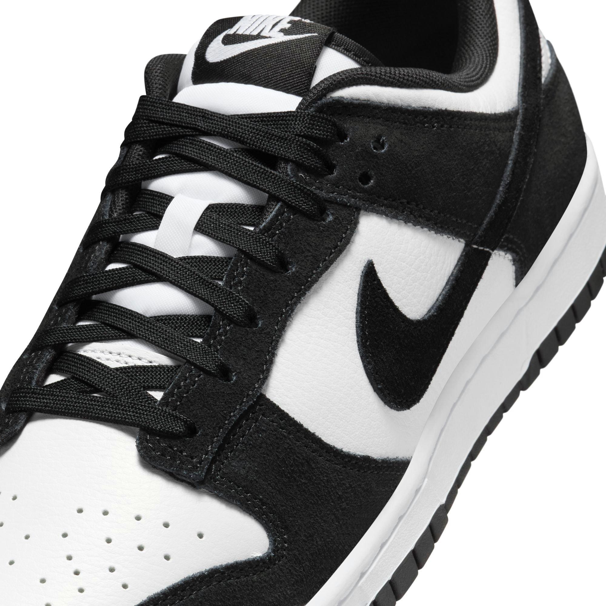 Nike Dunk Low Retro Men's "Black/White Suede" Shoe