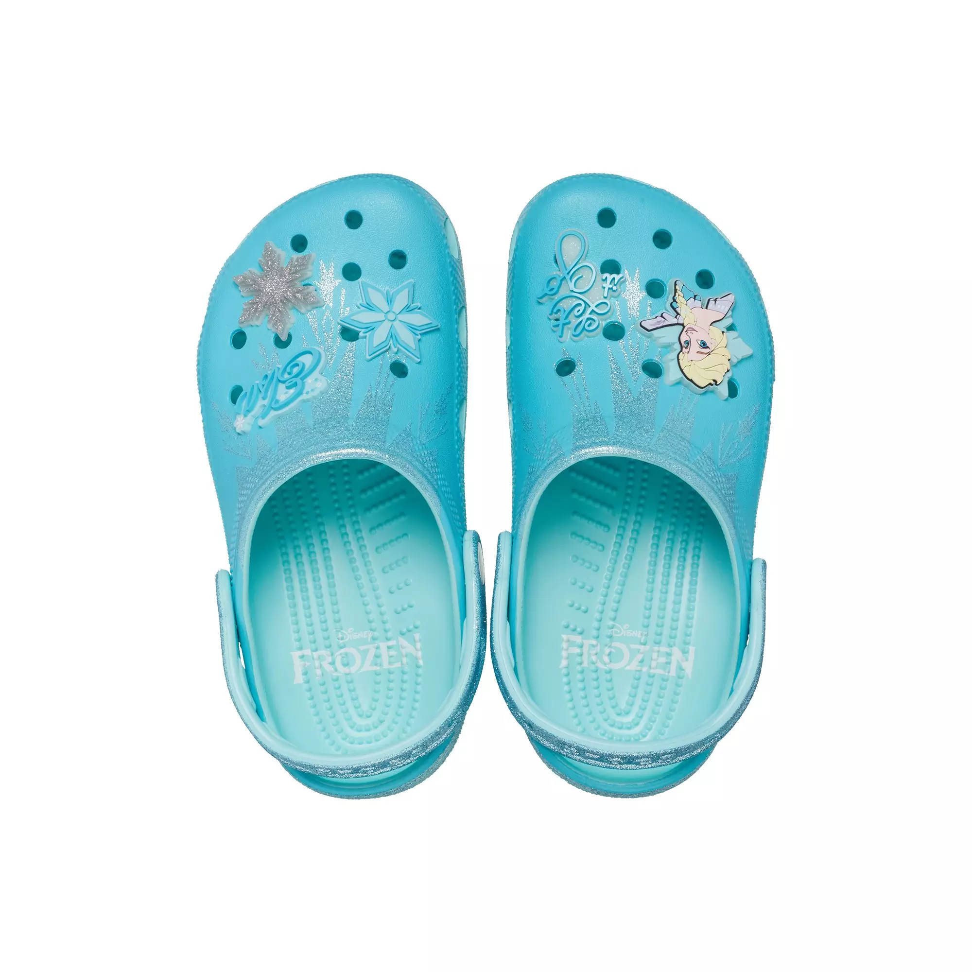 Crocs x Frozen "Elsa" Preschool Kid's Classic Clog - BLUE