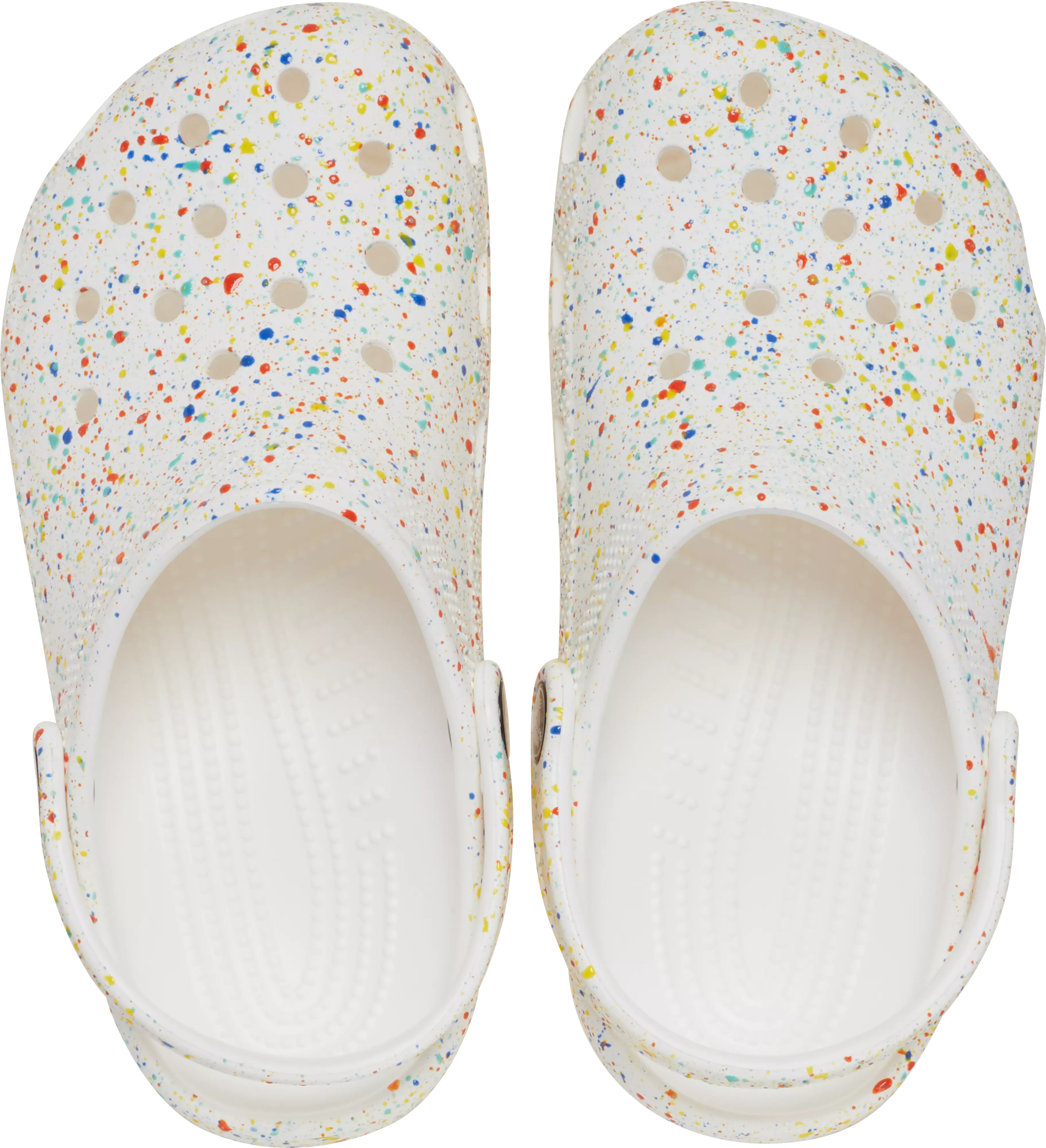 Crocs Classic "Paint Splatter" Preschool Girls' Clog - MULTI-COLOR