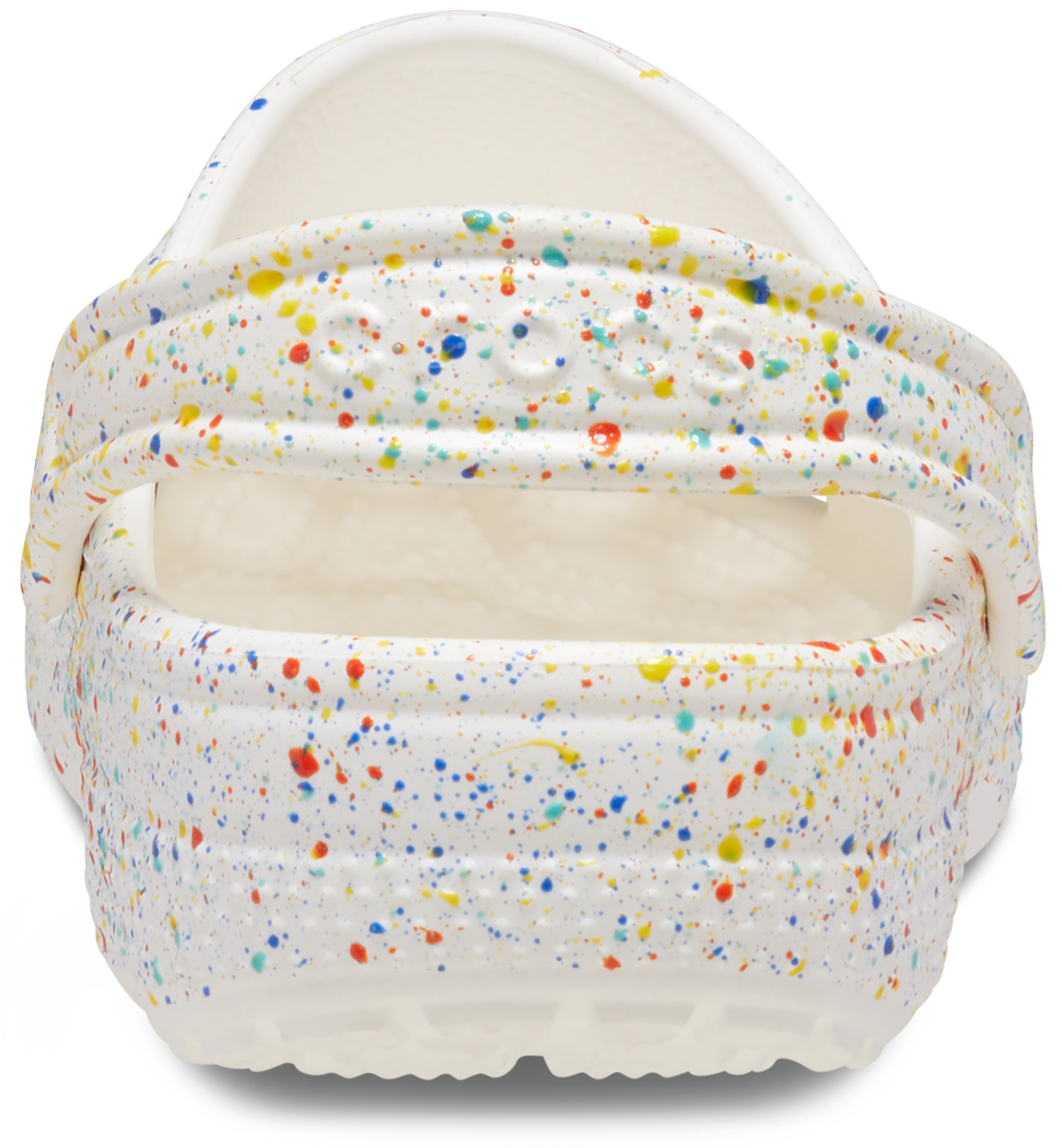 Crocs Classic "Paint Splatter" Preschool Girls' Clog