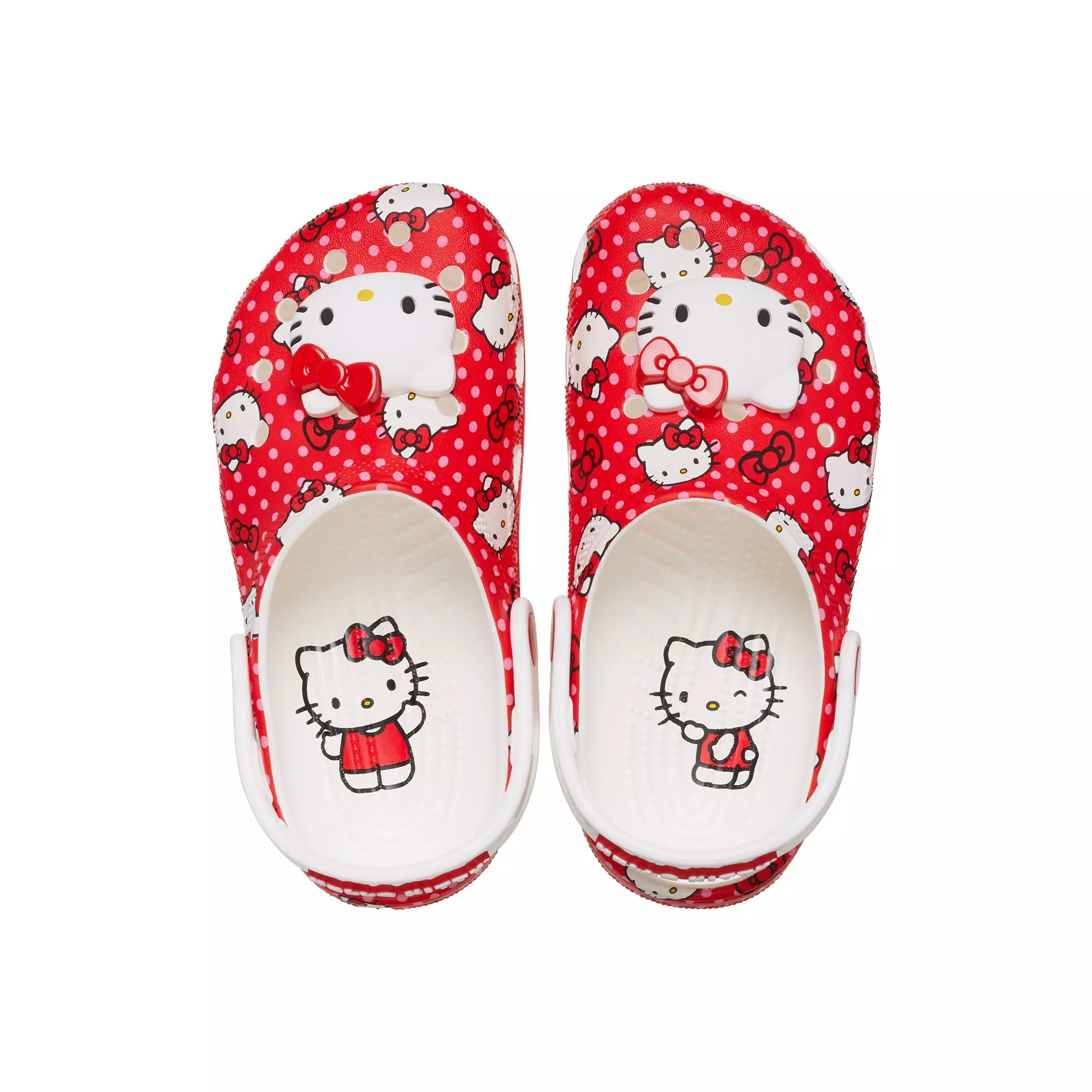 Crocs x Hello Kitty Classic Preschool Girls' Clog - RED