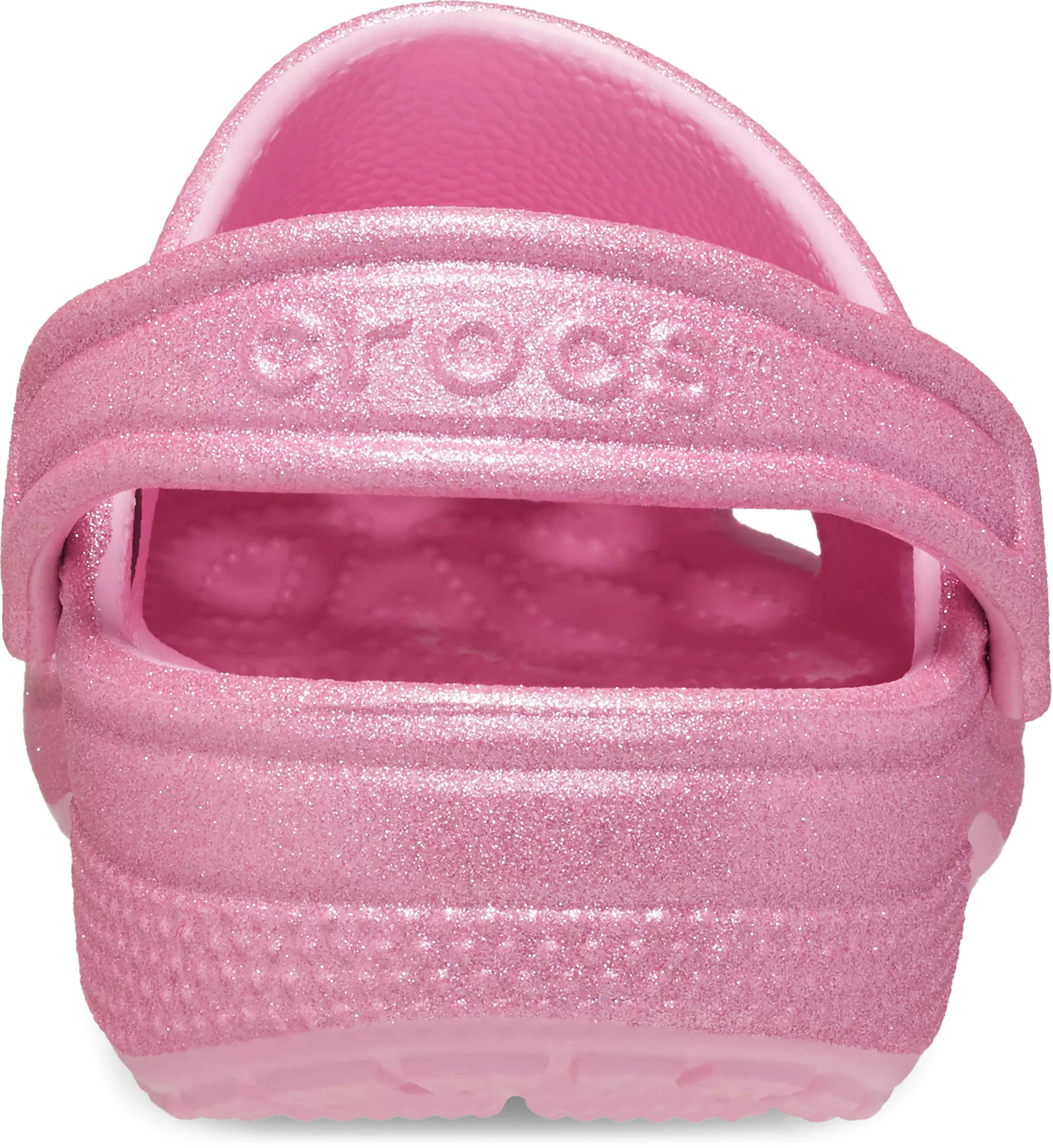 Crocs Classic "Pink Glitter" Toddler Girls' Clog - PINK