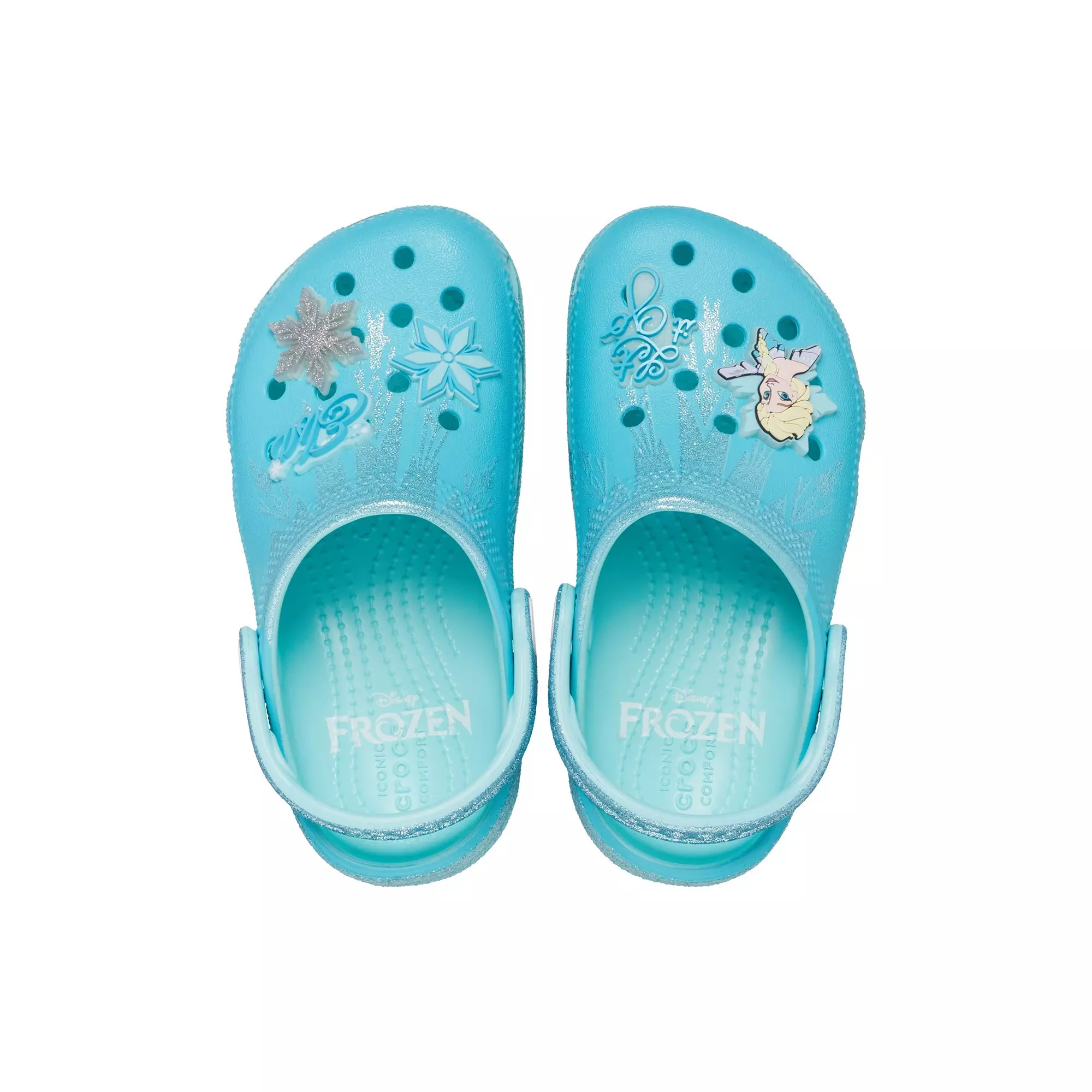 Crocs x Frozen "Elsa" Toddler Kid's Classic Clog - BLUE