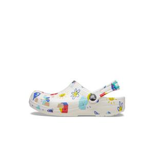 Crocs Classic "Doodle Print" Toddler Kids' Clog