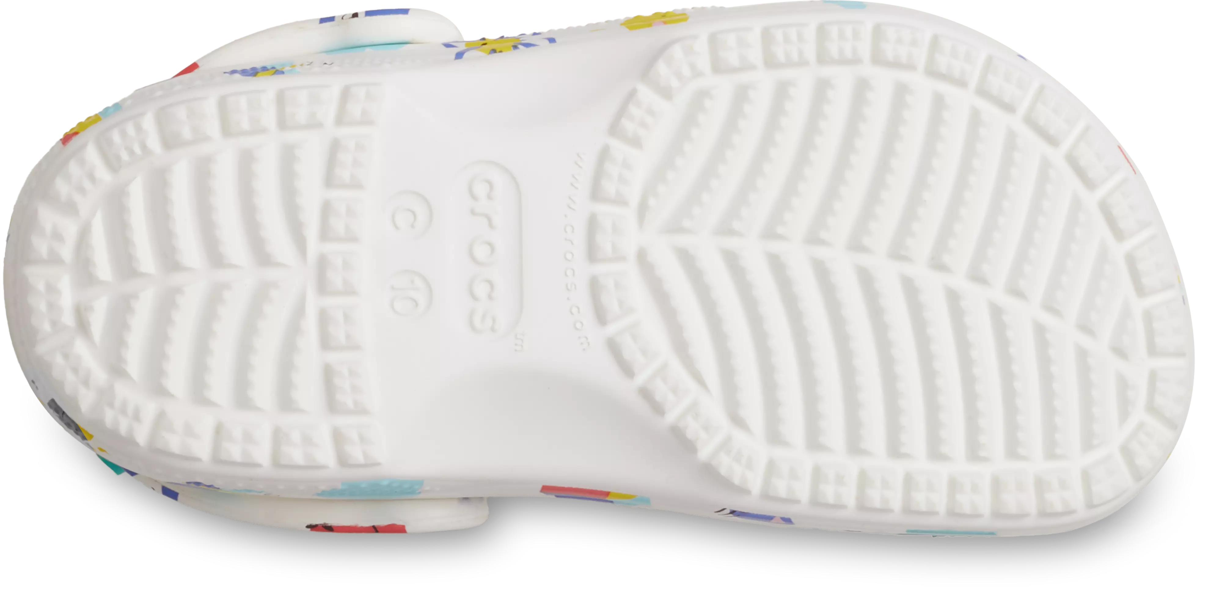 Crocs Classic "Doodle Print" Toddler Kids' Clog - MULTI-COLOR