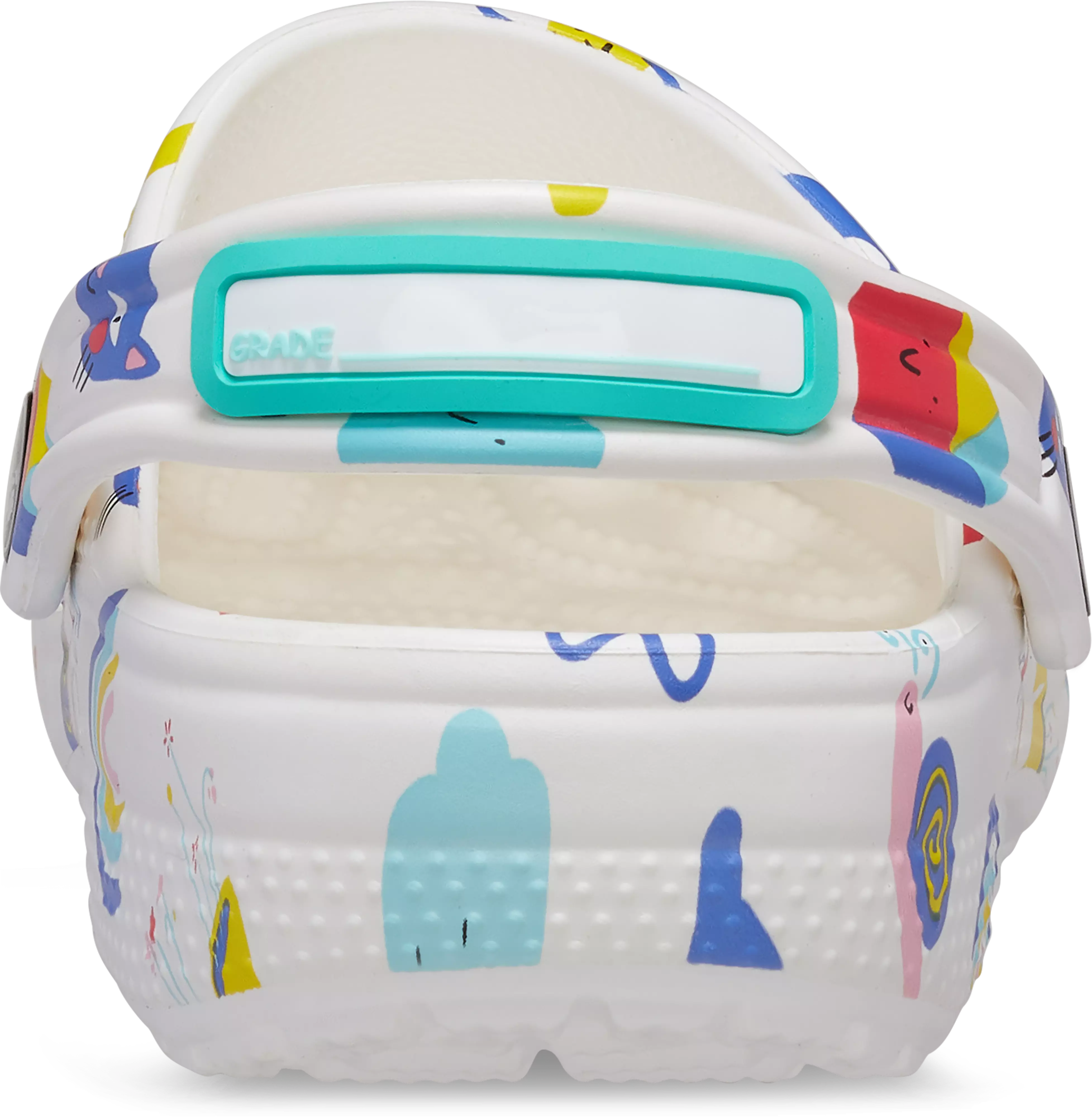 Crocs Classic "Doodle Print" Toddler Kids' Clog - MULTI-COLOR