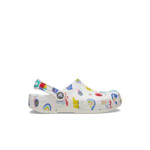 Crocs Classic "Doodle Print" Toddler Kids' Clog