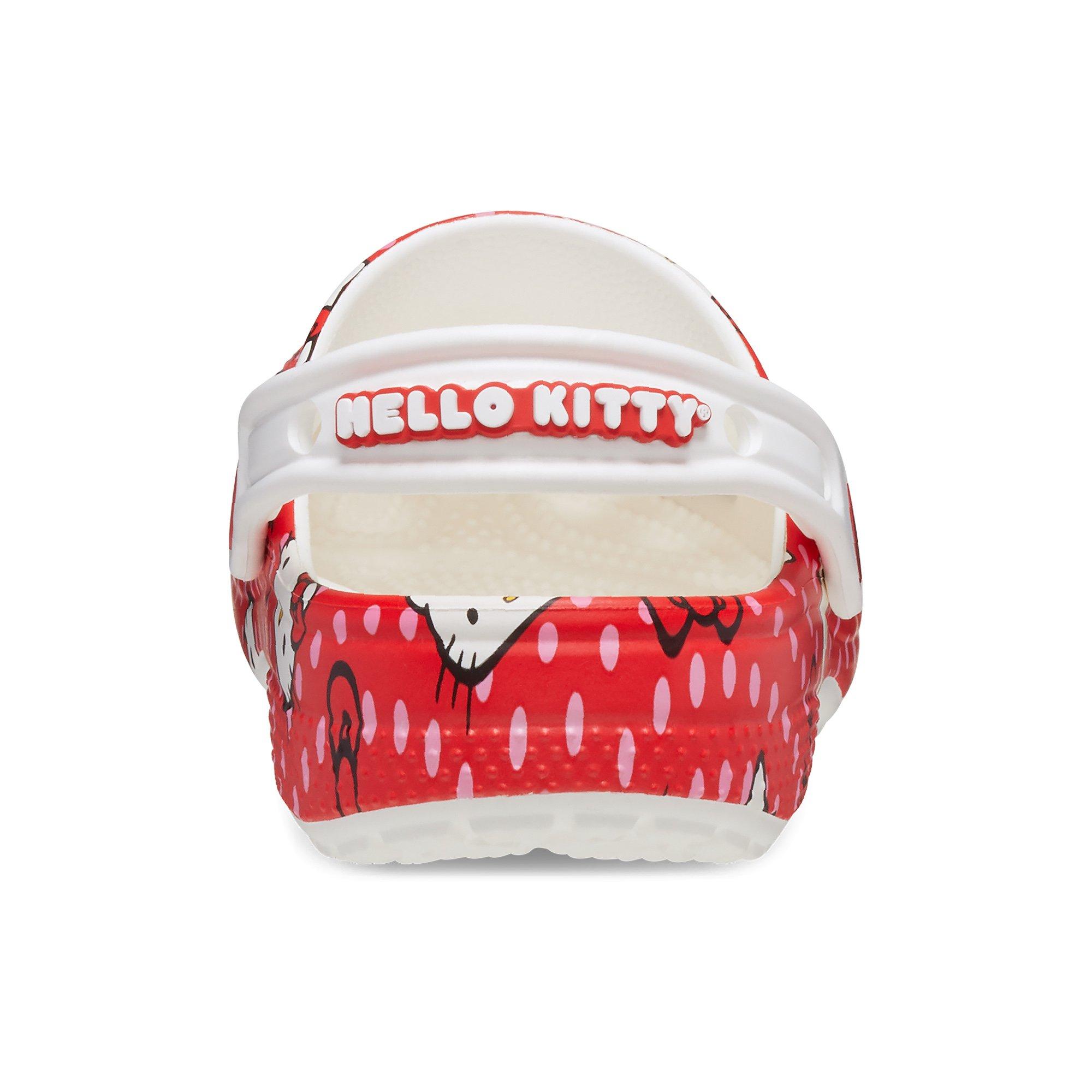 Crocs x Hello Kitty Classic Toddler Girls' Clog - RED Thumbnail View 5