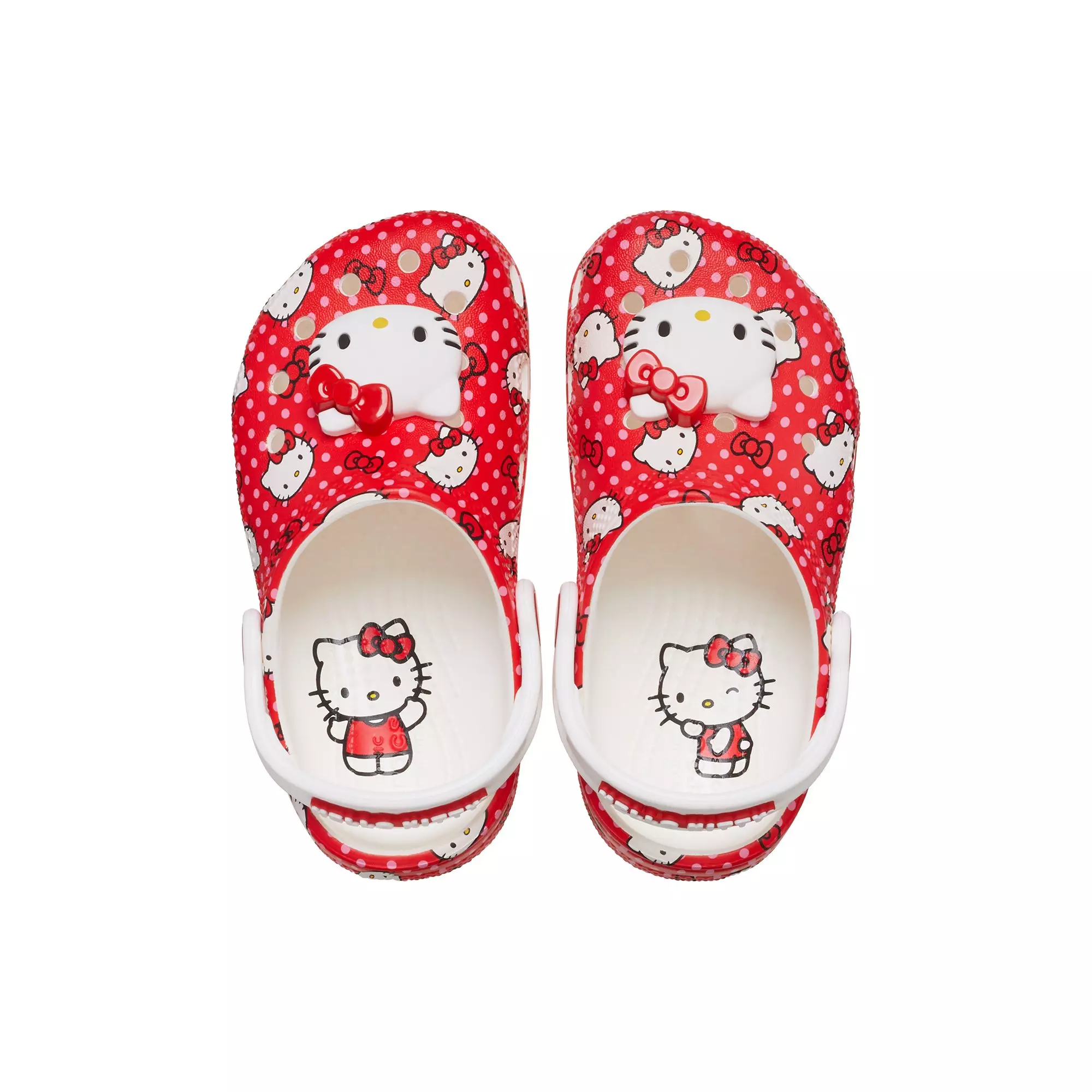 Crocs x Hello Kitty Classic Toddler Girls' Clog - RED