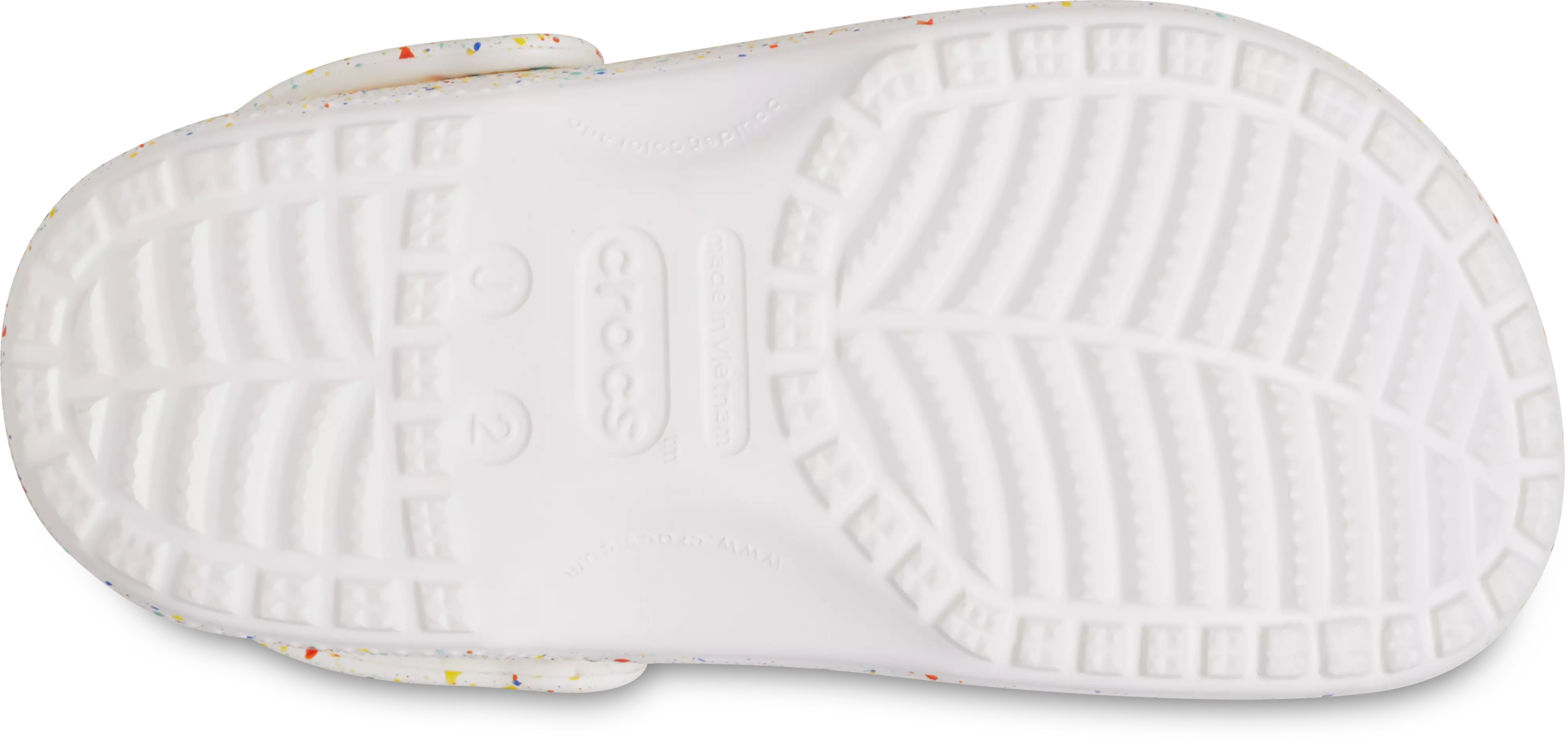 Crocs Classic "Paint Splatter" Grade School Girls' Clog - MULTI-COLOR