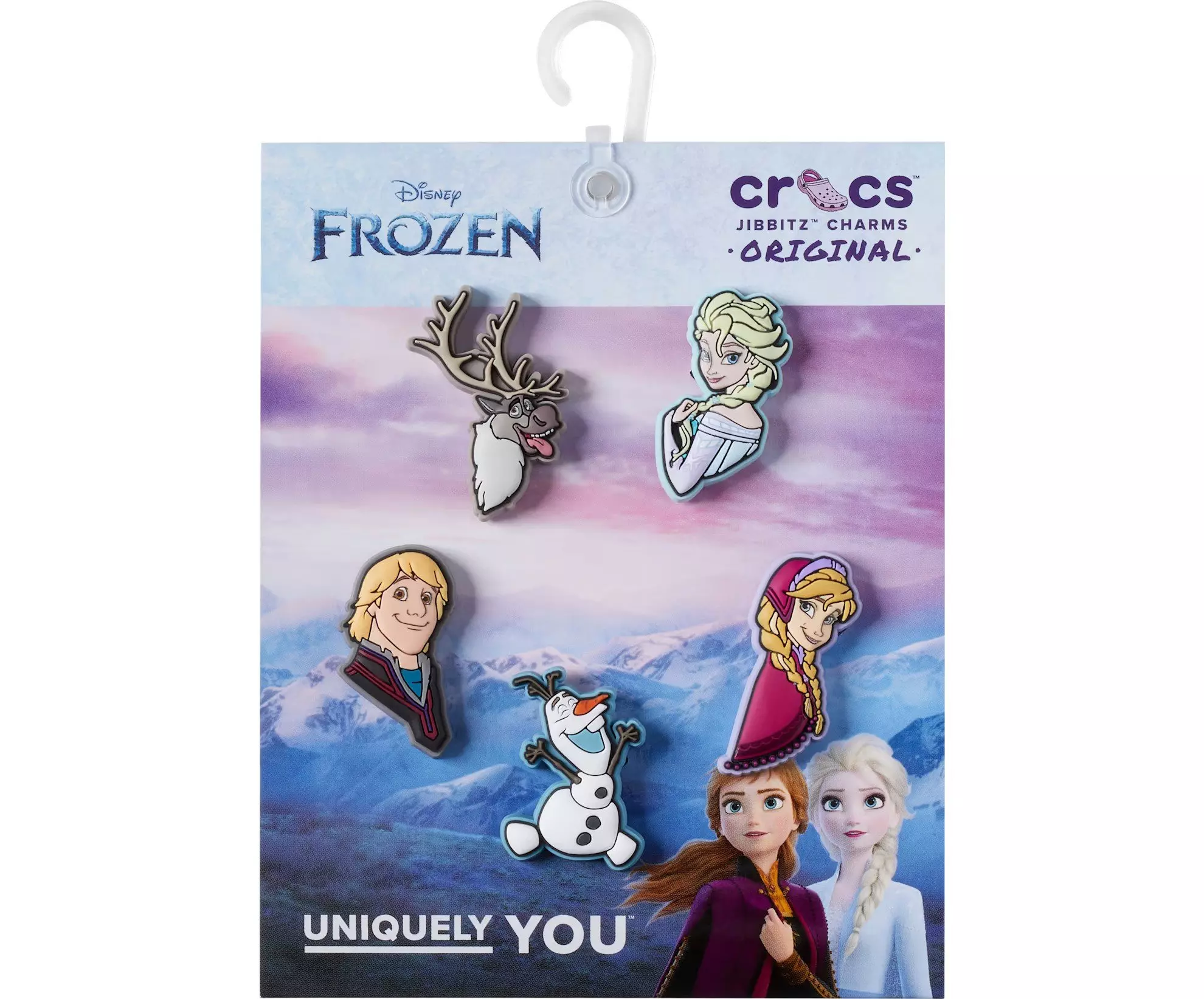Crocs Frozen Jibbitz Charms-5PK - MULTI-COLOR