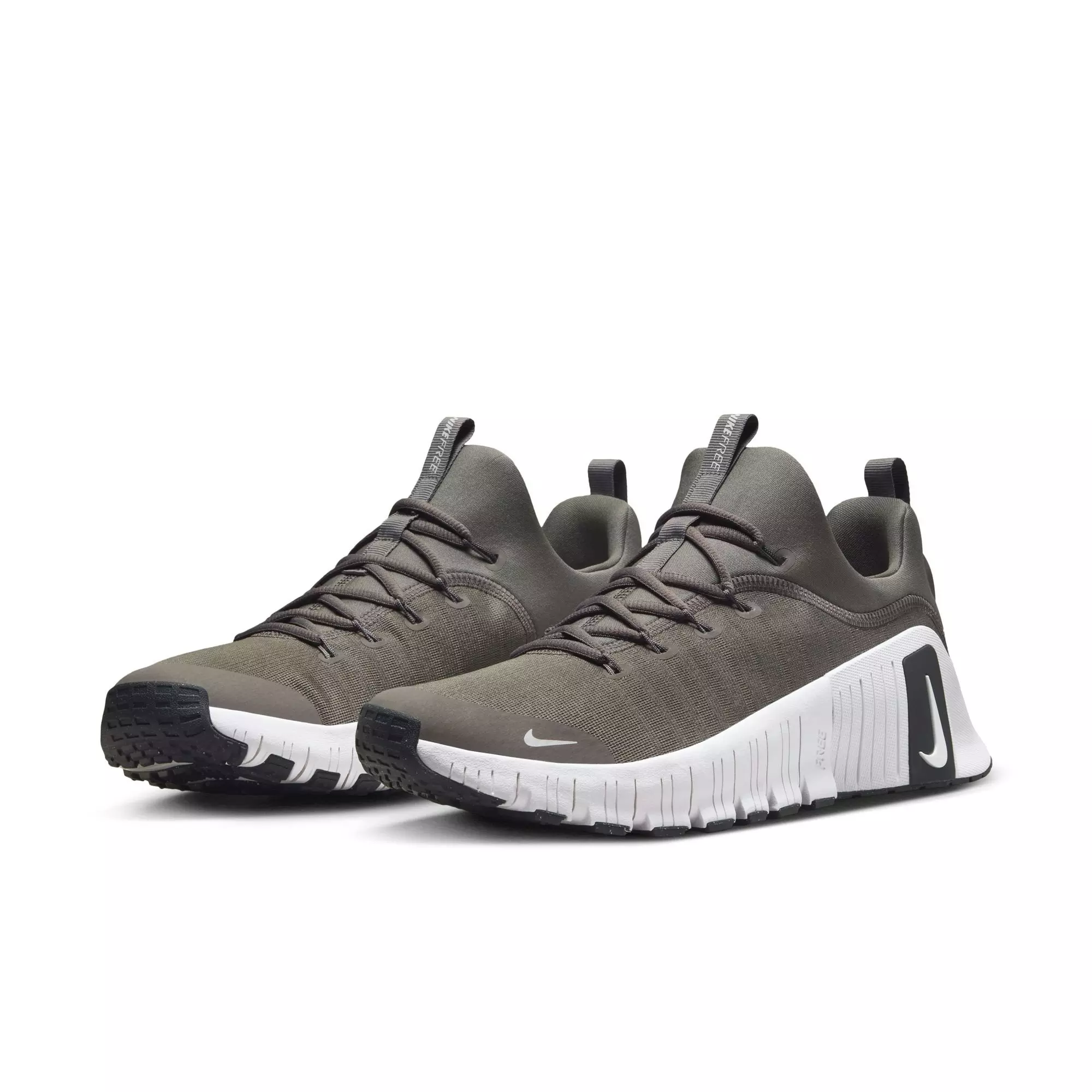 Nike Free Metcon 6 "Flat Pewter/White/Anthracite" Men's Workout Shoe - GREY/WHITE