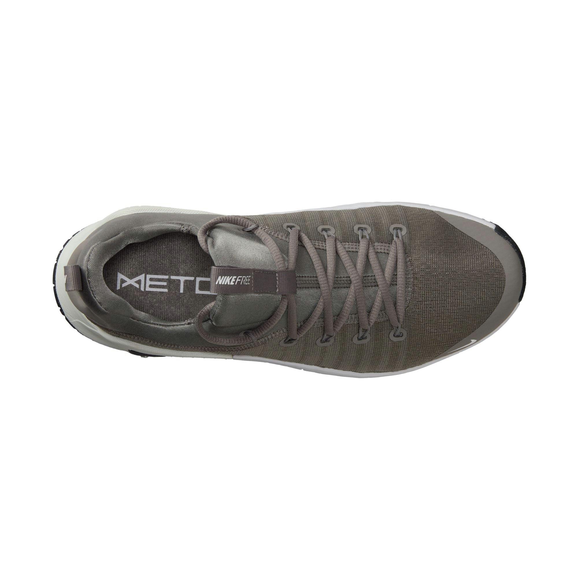 Nike Free Metcon 6 "Flat Pewter/White/Anthracite" Men's Workout Shoe - GREY/WHITE Thumbnail View 8