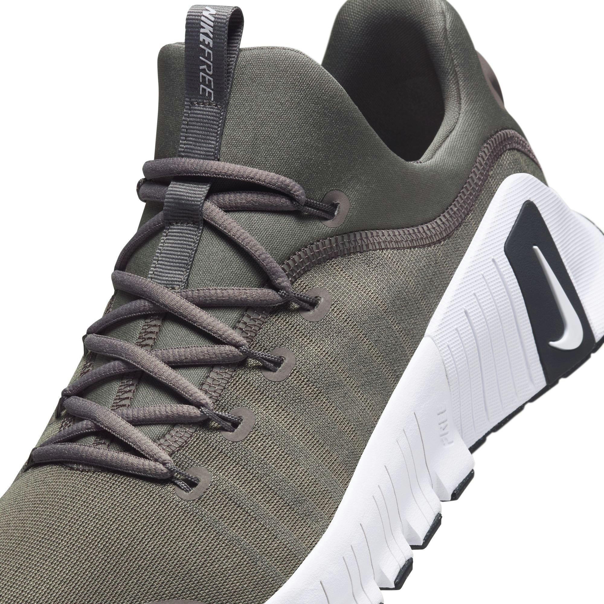Nike Free Metcon 6 "Flat Pewter/White/Anthracite" Men's Workout Shoe - GREY/WHITE Thumbnail View 10