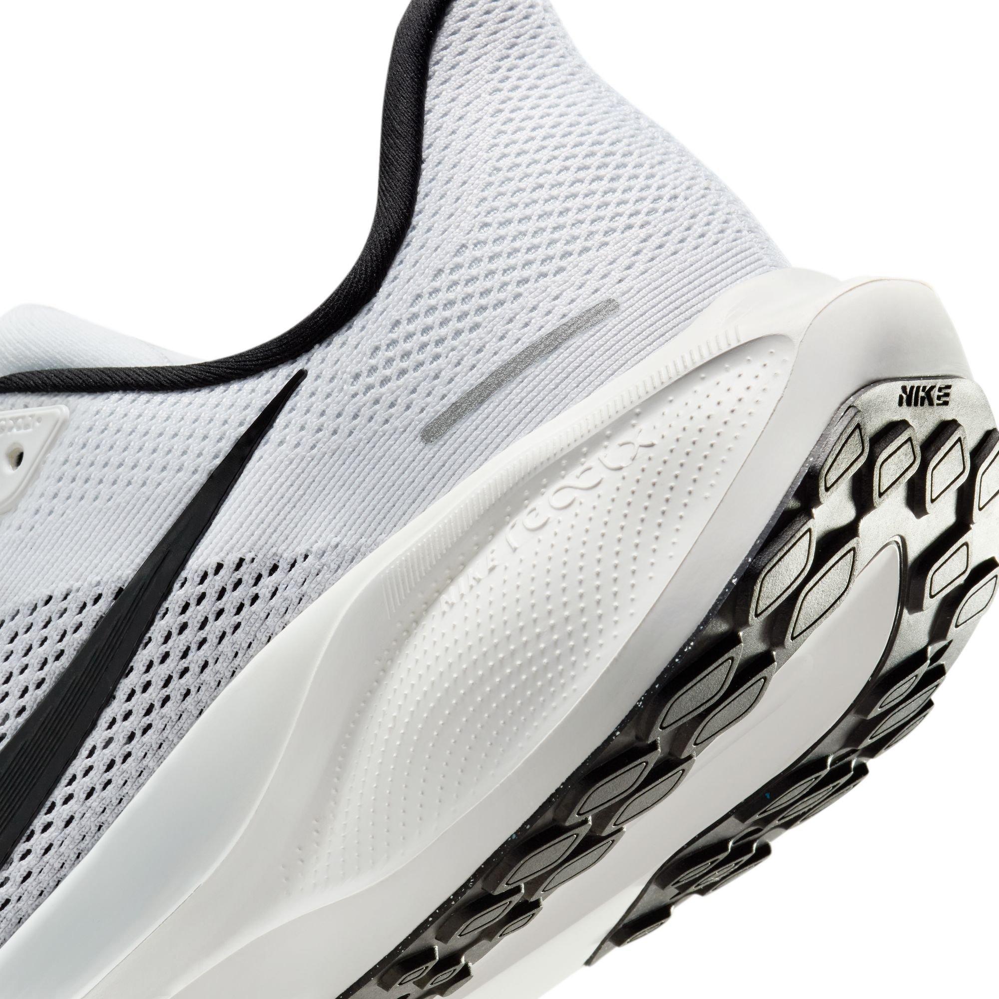 Nike Pegasus 41 "White/Black/Pure Platinum/Summit White" Men's Running Shoe - WHITE/BLACK Thumbnail View 11
