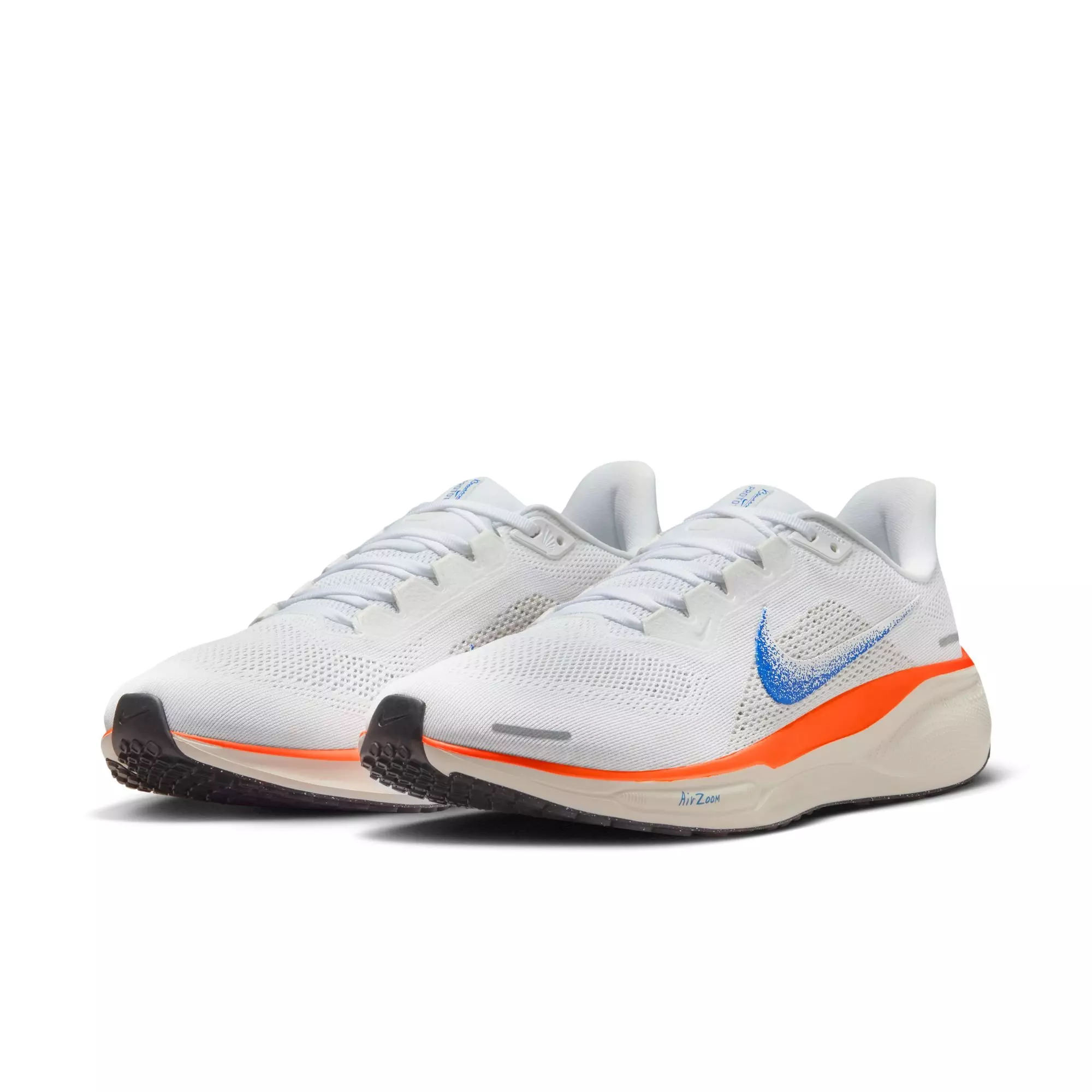 Nike Pegasus 41 "Blueprint" Men's Road Running Shoe - WHITE/ORANGE/BLUE