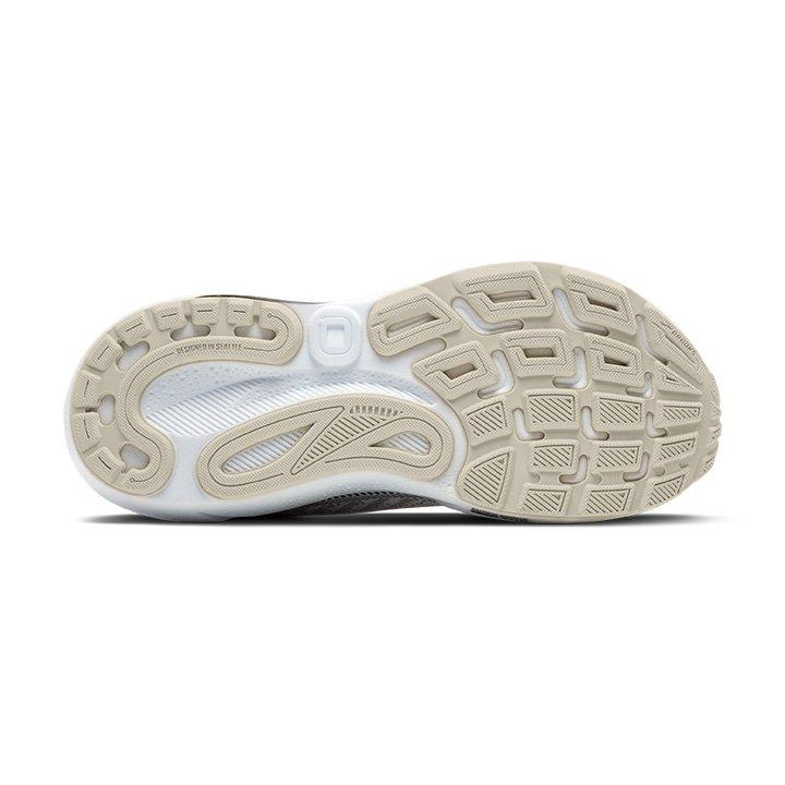 Brooks Adrenaline 24 GTS "White/Black/Pelican" Women's Running Shoe - WHITE/BLACK Thumbnail View 5