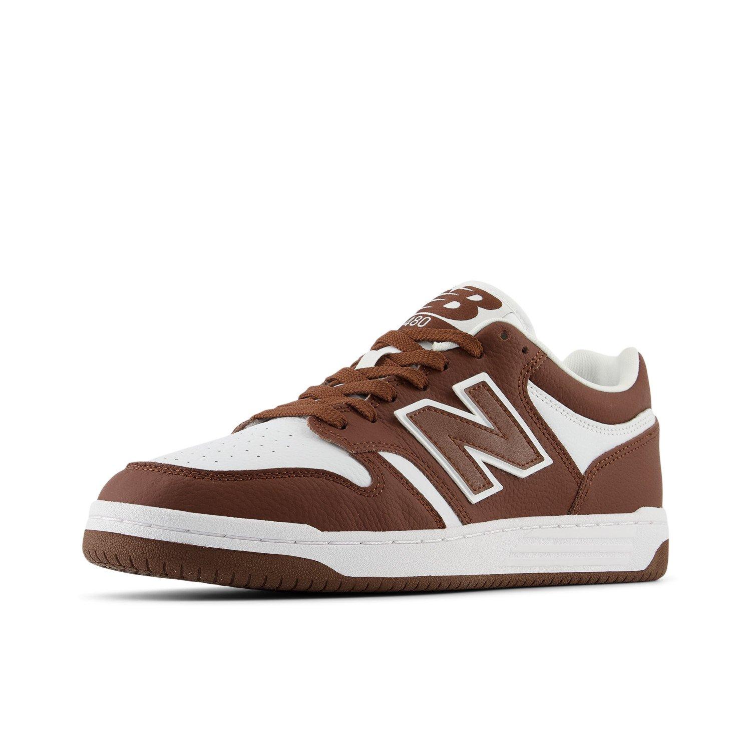 New Balance 480 Unisex "Brown/White" Shoe